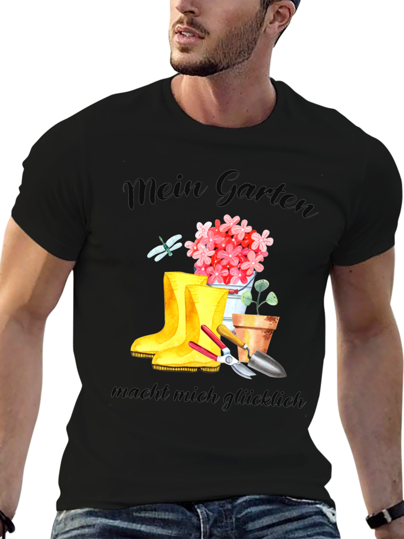 Mein Garten T-Shirt - Gardening Enthusiast Tee