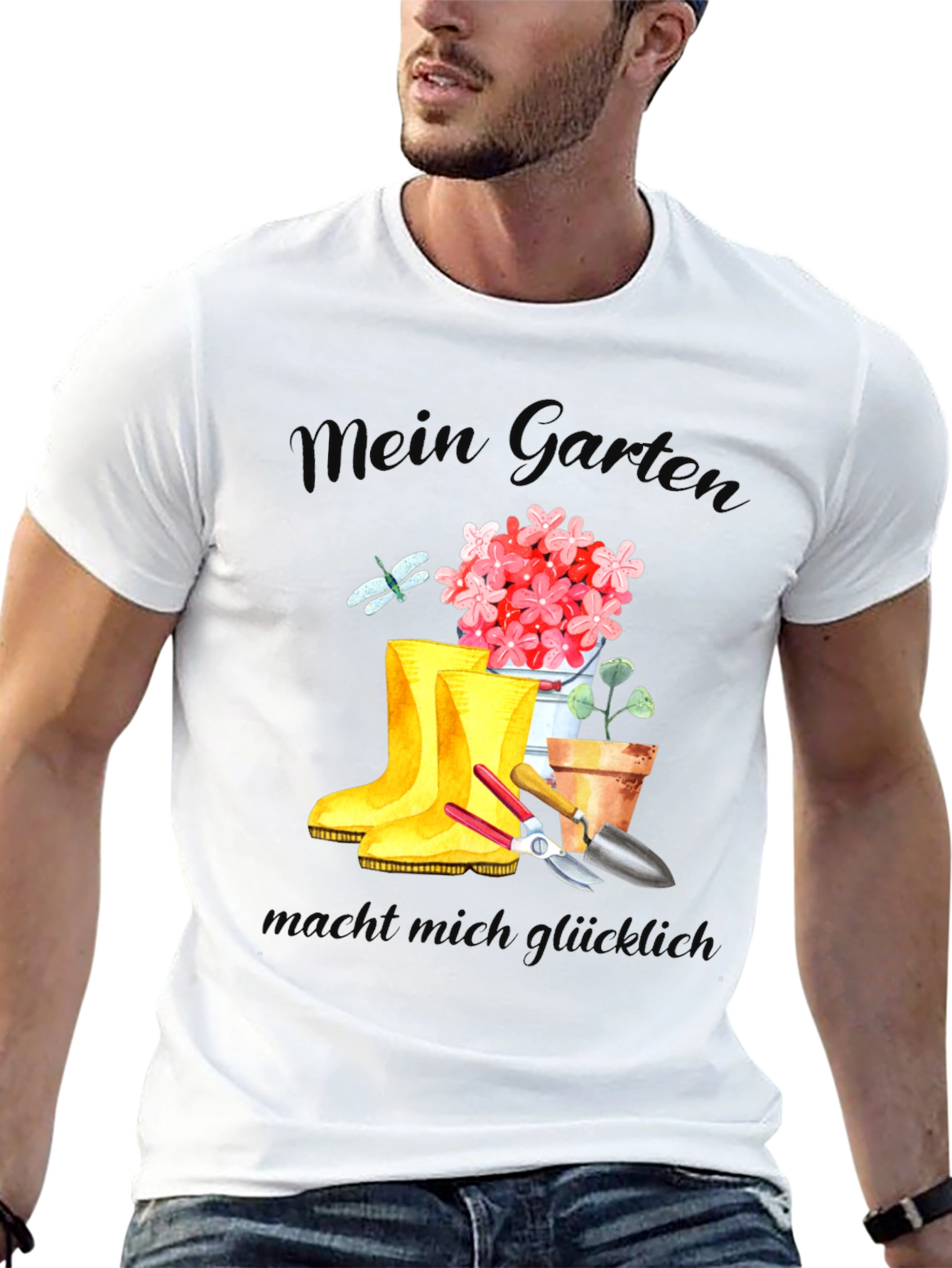 Mein Garten T-Shirt - Gardening Enthusiast Tee