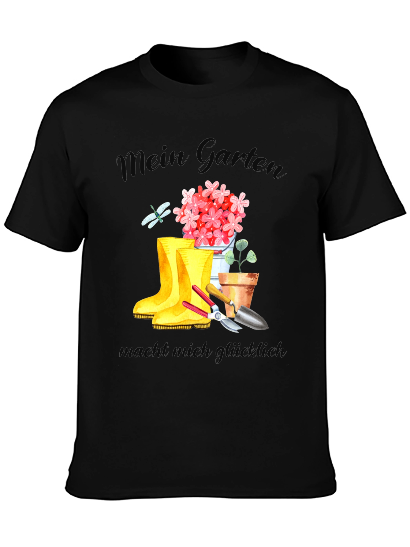 Mein Garten T-Shirt - Gardening Enthusiast Tee