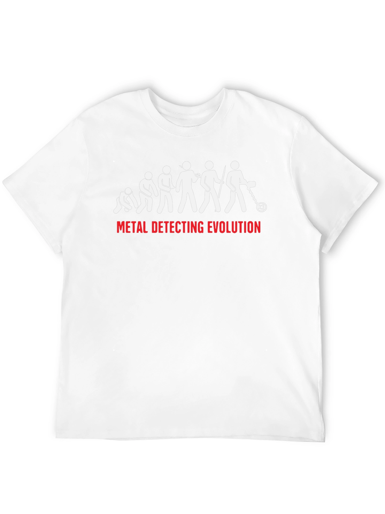 Metal Detecting Evolution T-Shirt - Black