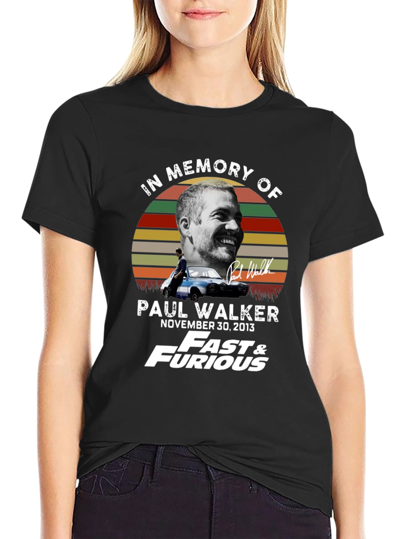 In Memory of Paul Walker T-Shirt