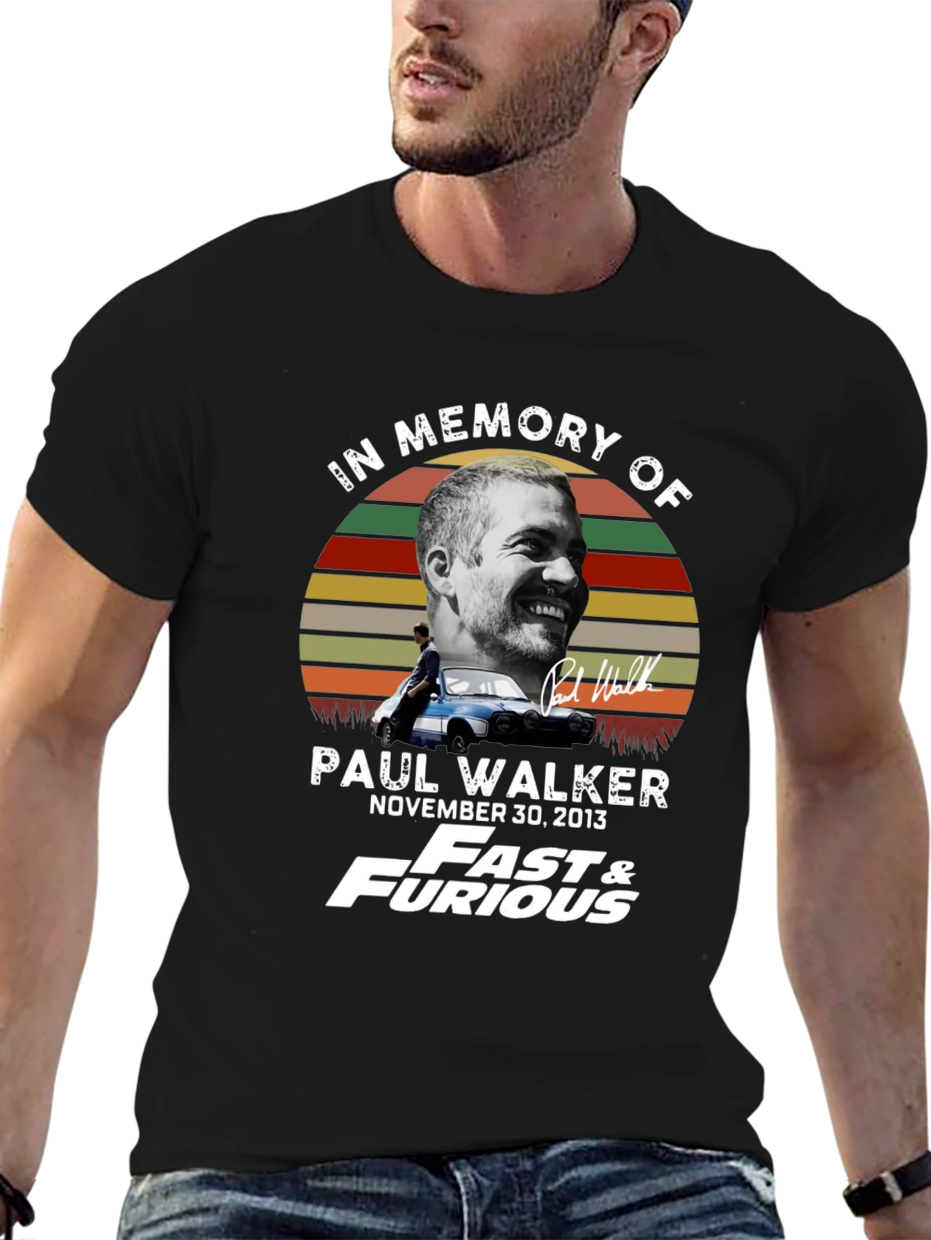 In Memory of Paul Walker T-Shirt