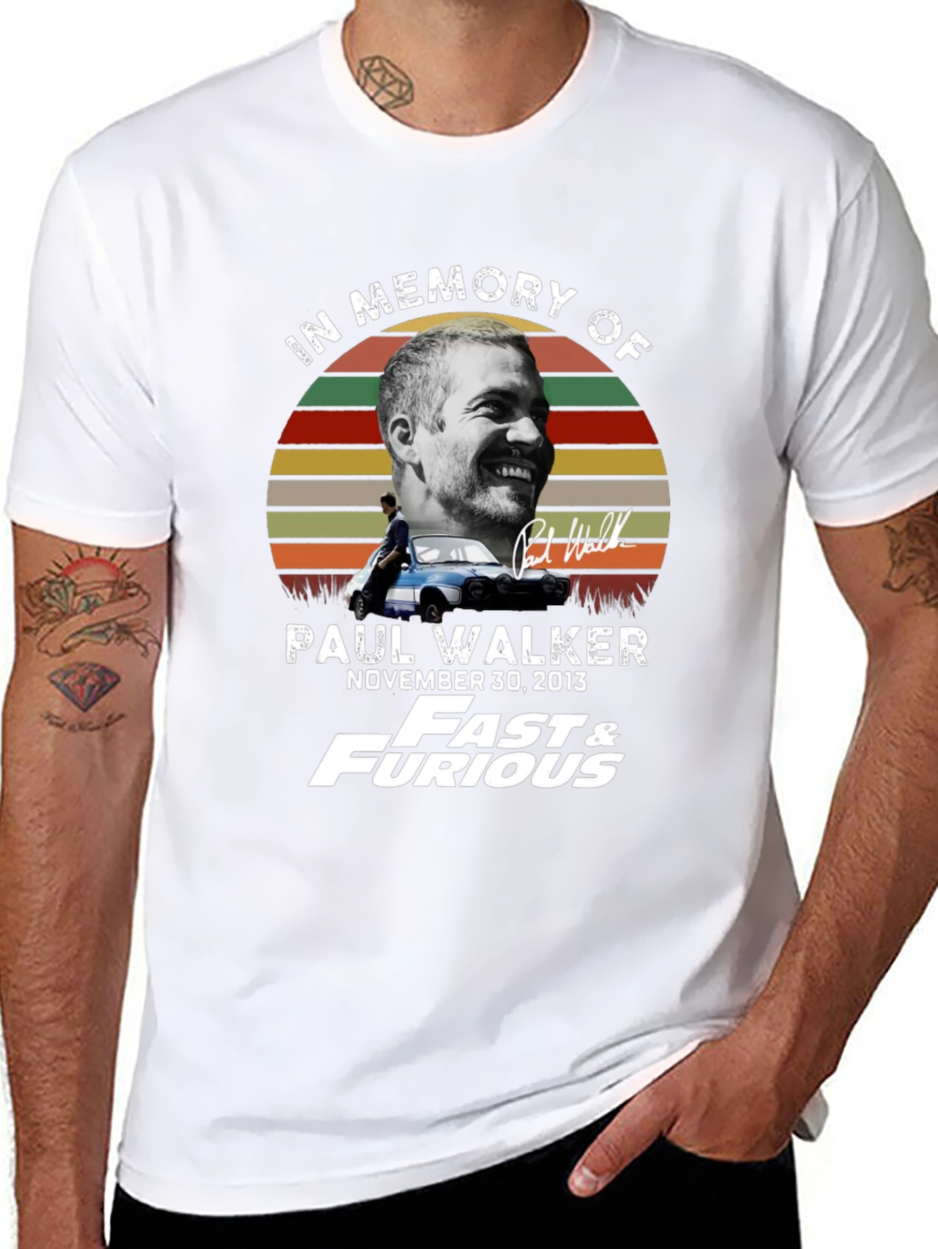 In Memory of Paul Walker T-Shirt