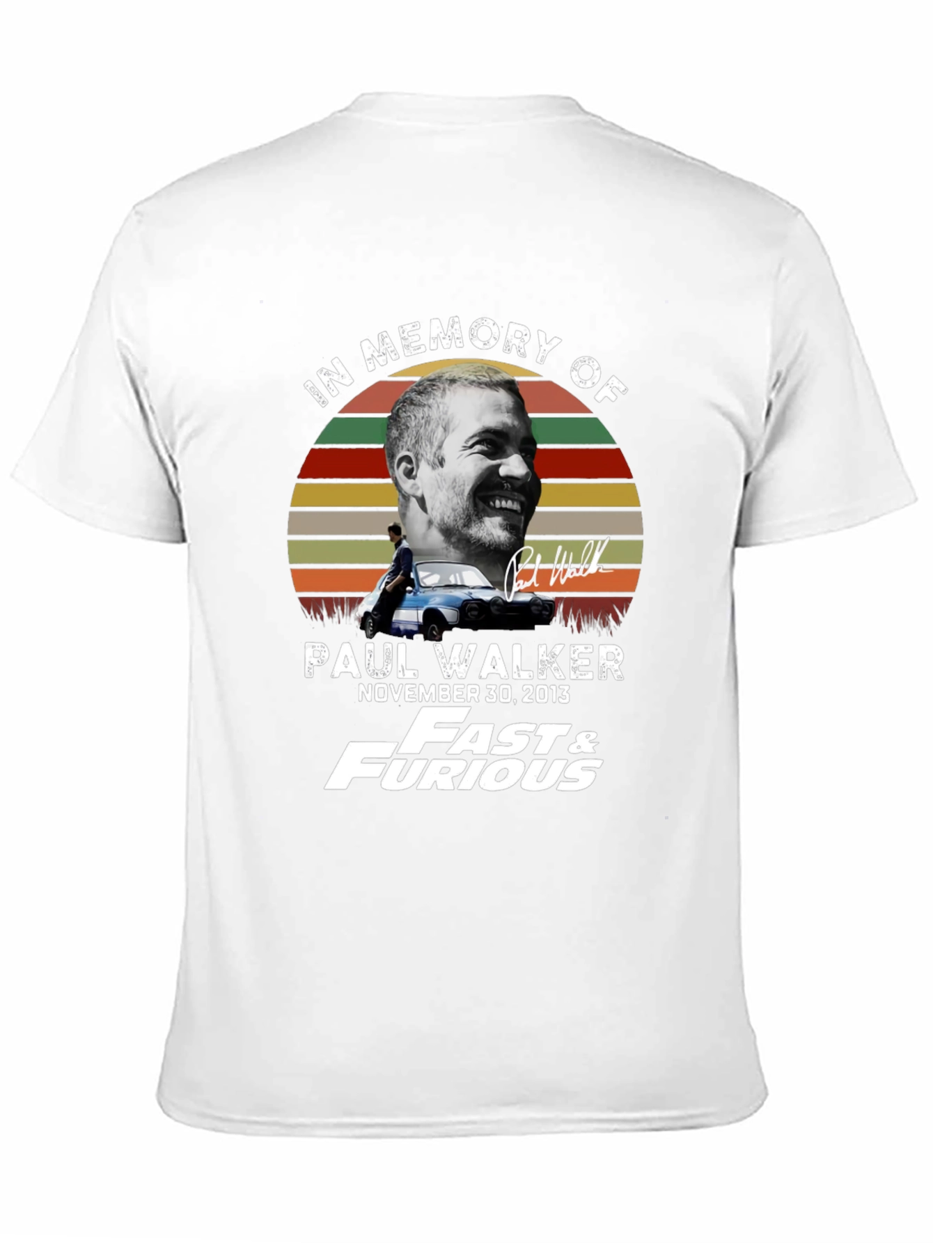 In Memory of Paul Walker T-Shirt