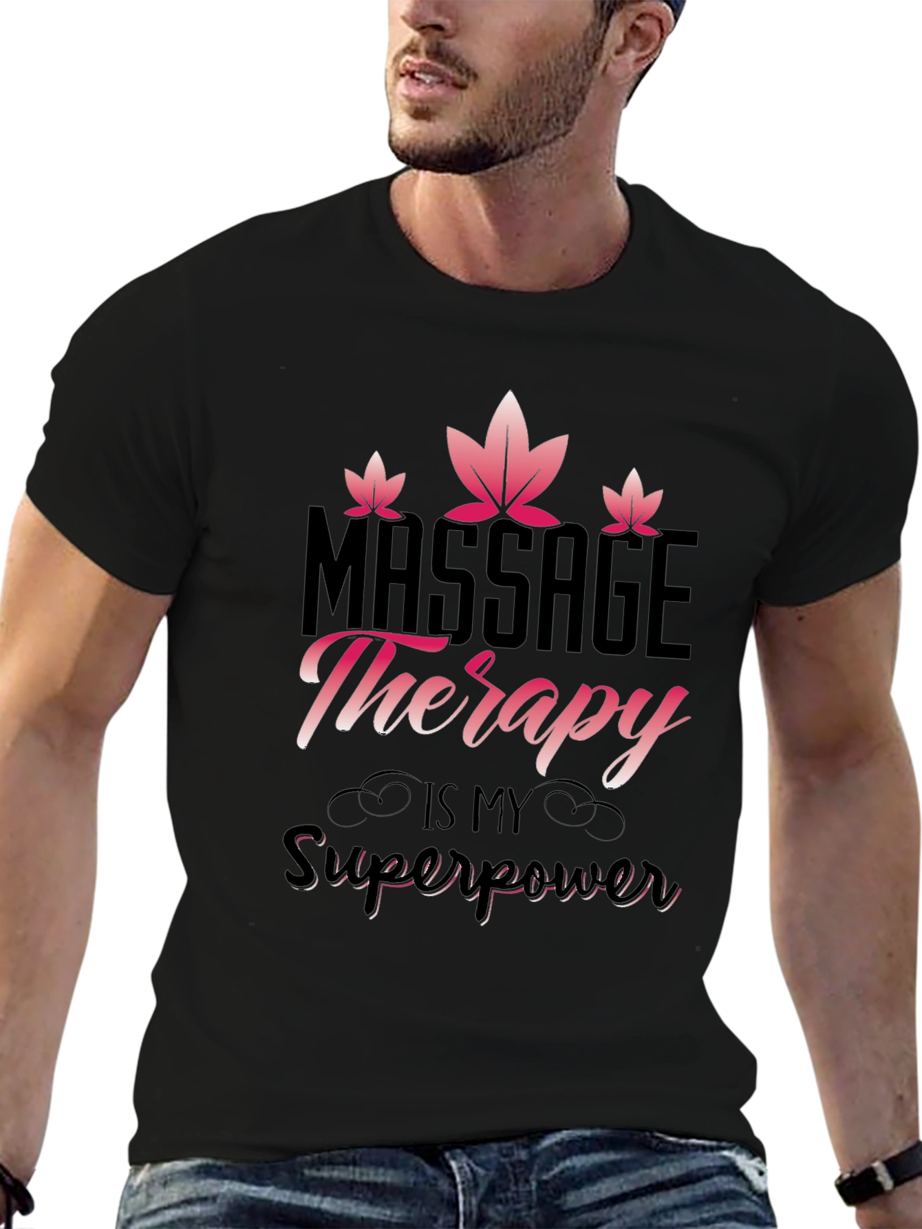 Massage Therapy Superpower Graphic Tee