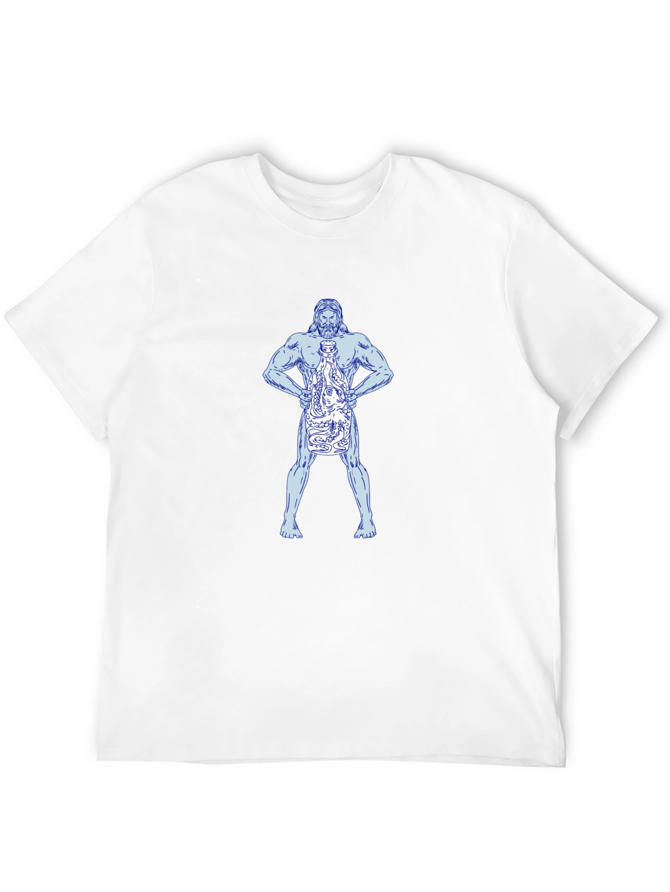 Poseidon Kraken Black T-Shirt