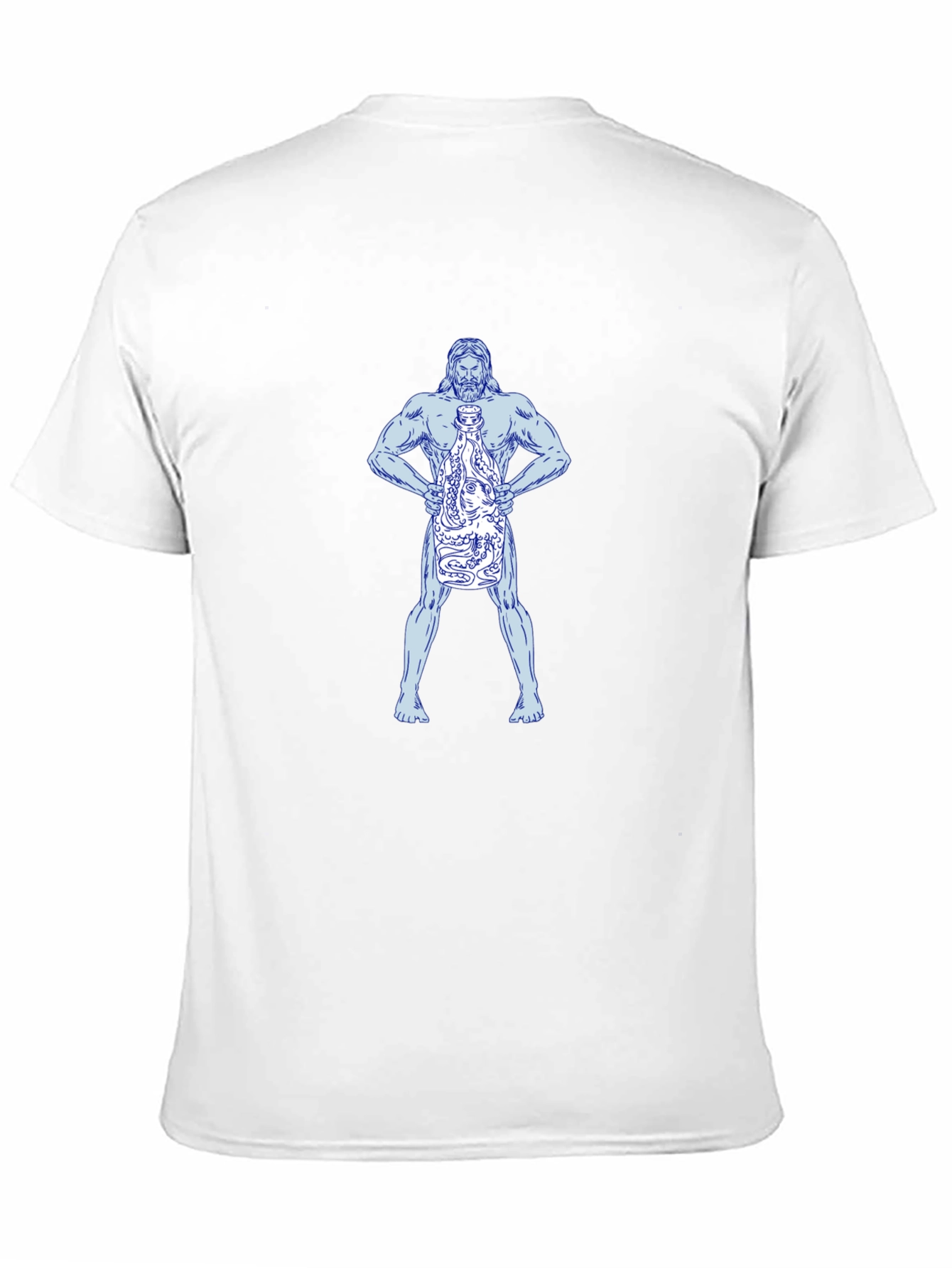 Poseidon Kraken Black T-Shirt