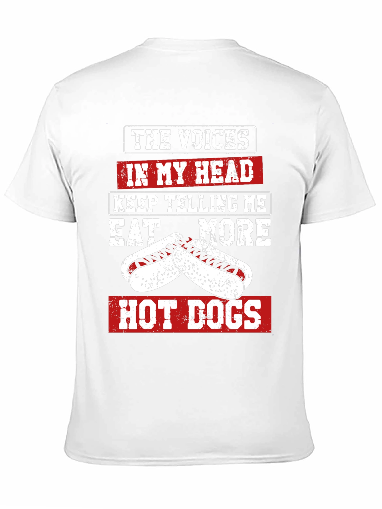 Eat More Hot Dogs T-Shirt Funny Foodie Tee