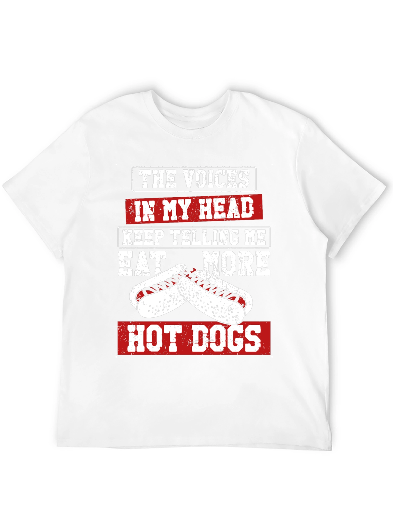 Eat More Hot Dogs T-Shirt Funny Foodie Tee
