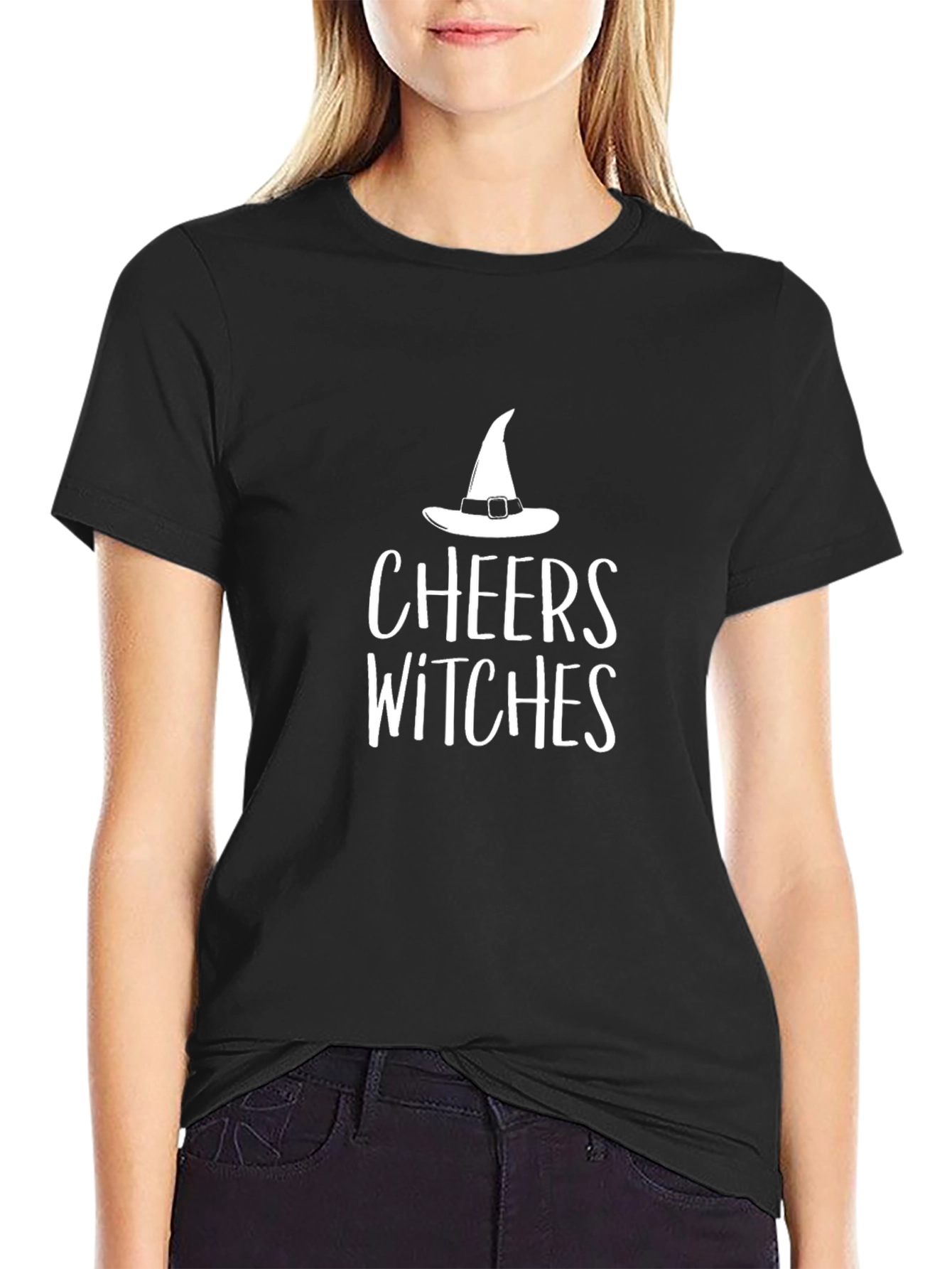 Cheers Witches T-Shirt - Halloween Witch Hat Tee