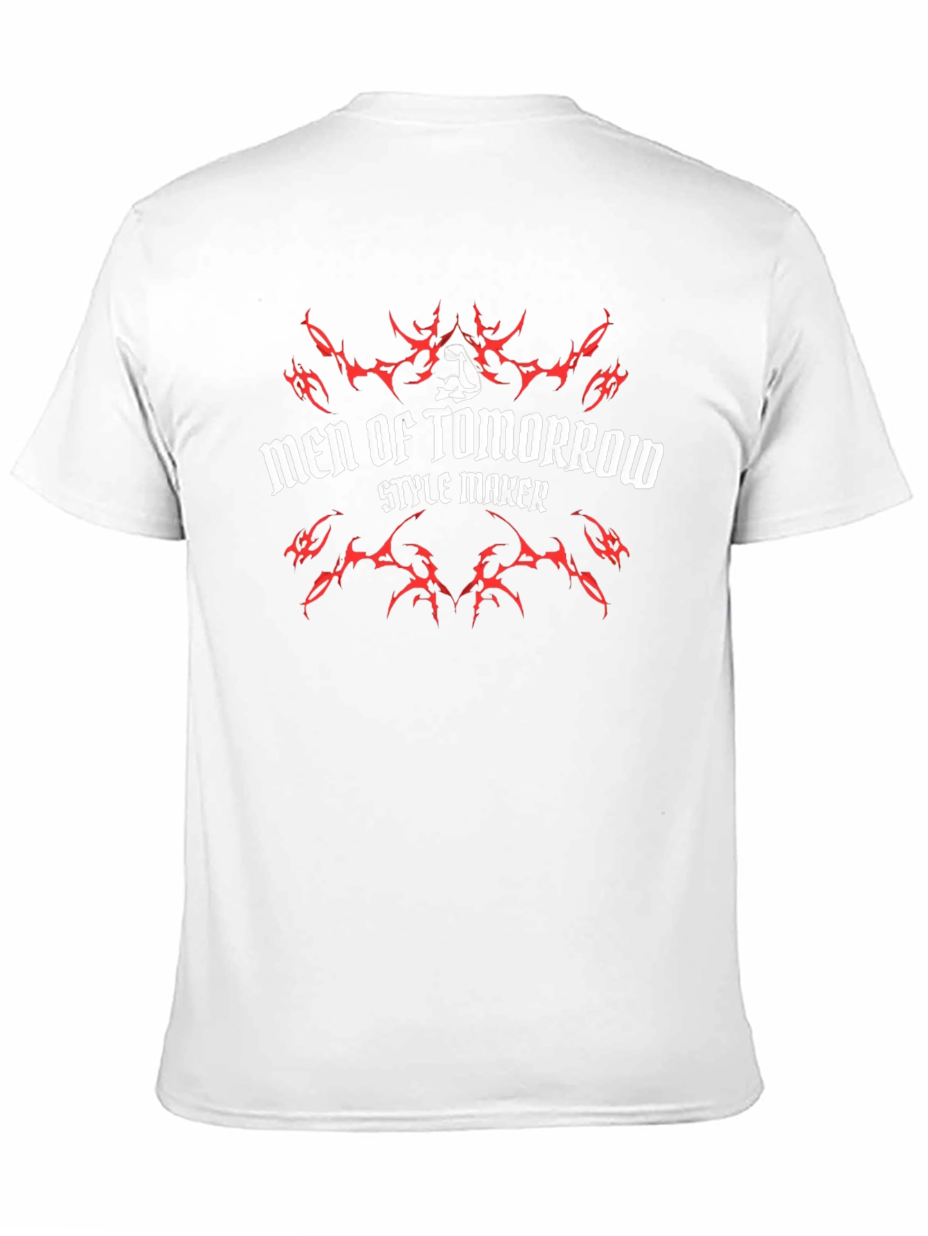 Men of Tomorrow Black Graphic Tee