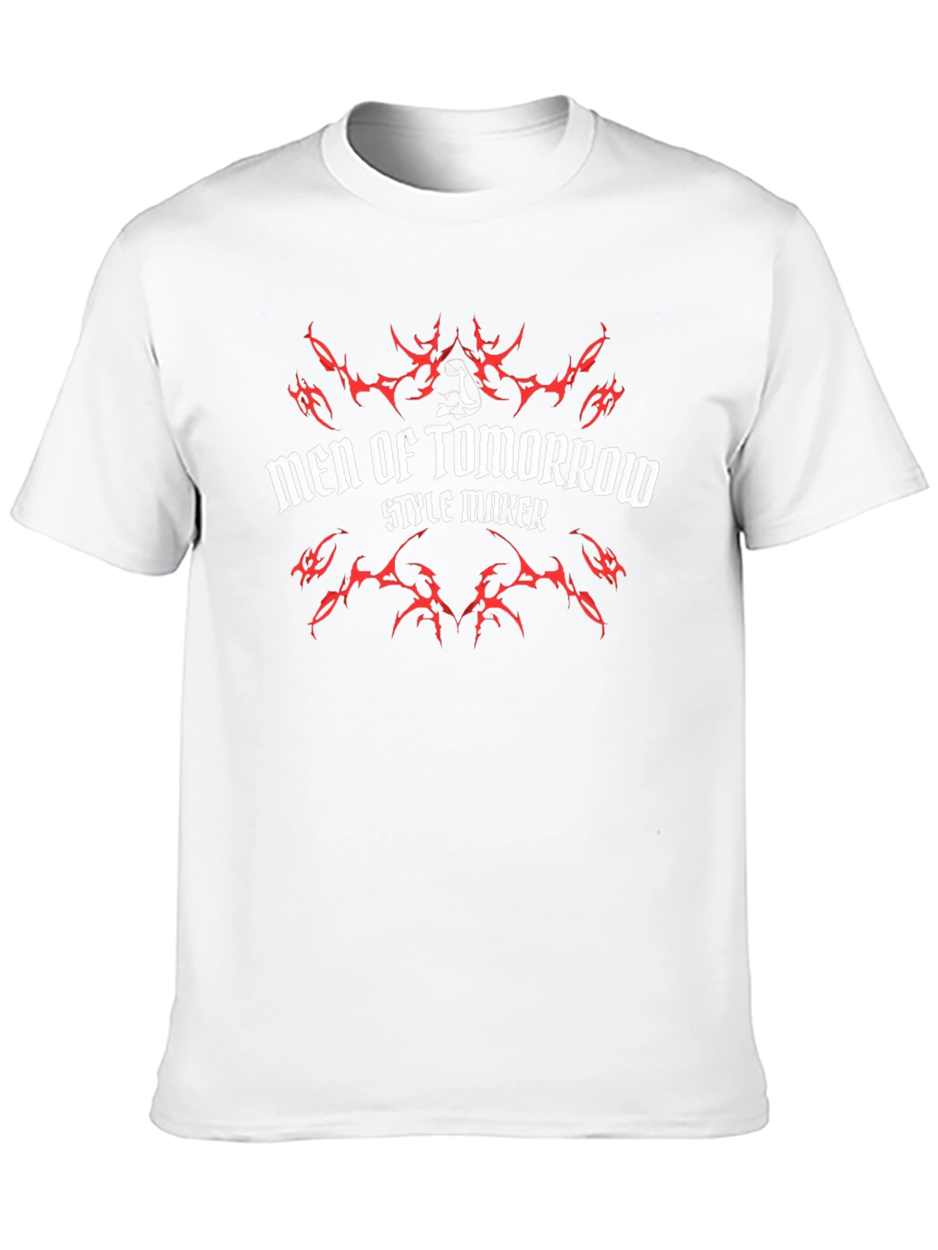 Men of Tomorrow Black Graphic Tee