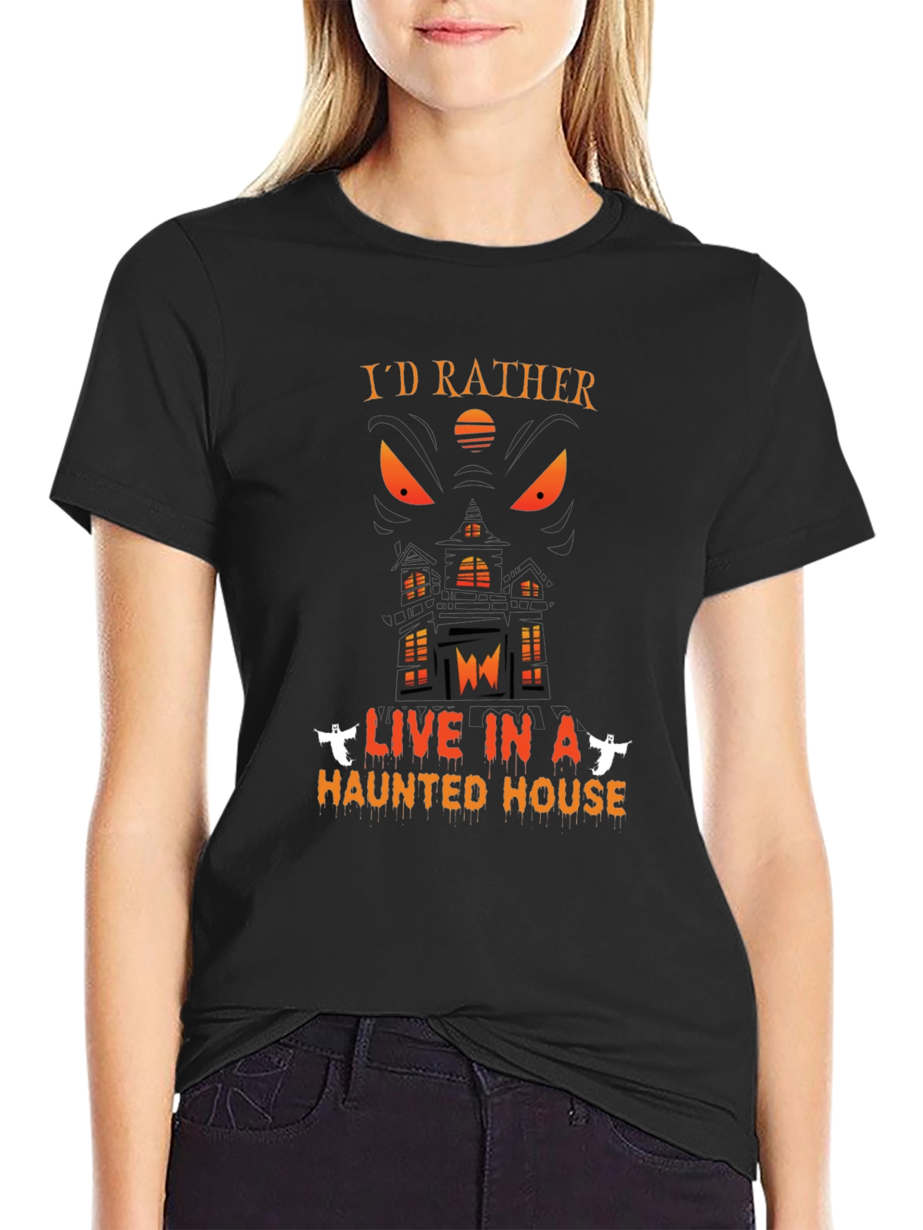 Halloween Haunted House T-Shirt