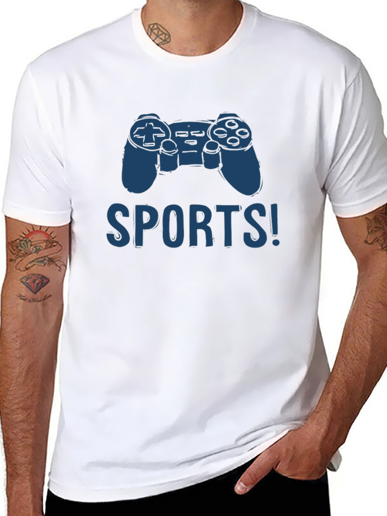 Funny Gaming T-Shirt - SPORTS! Controller Design