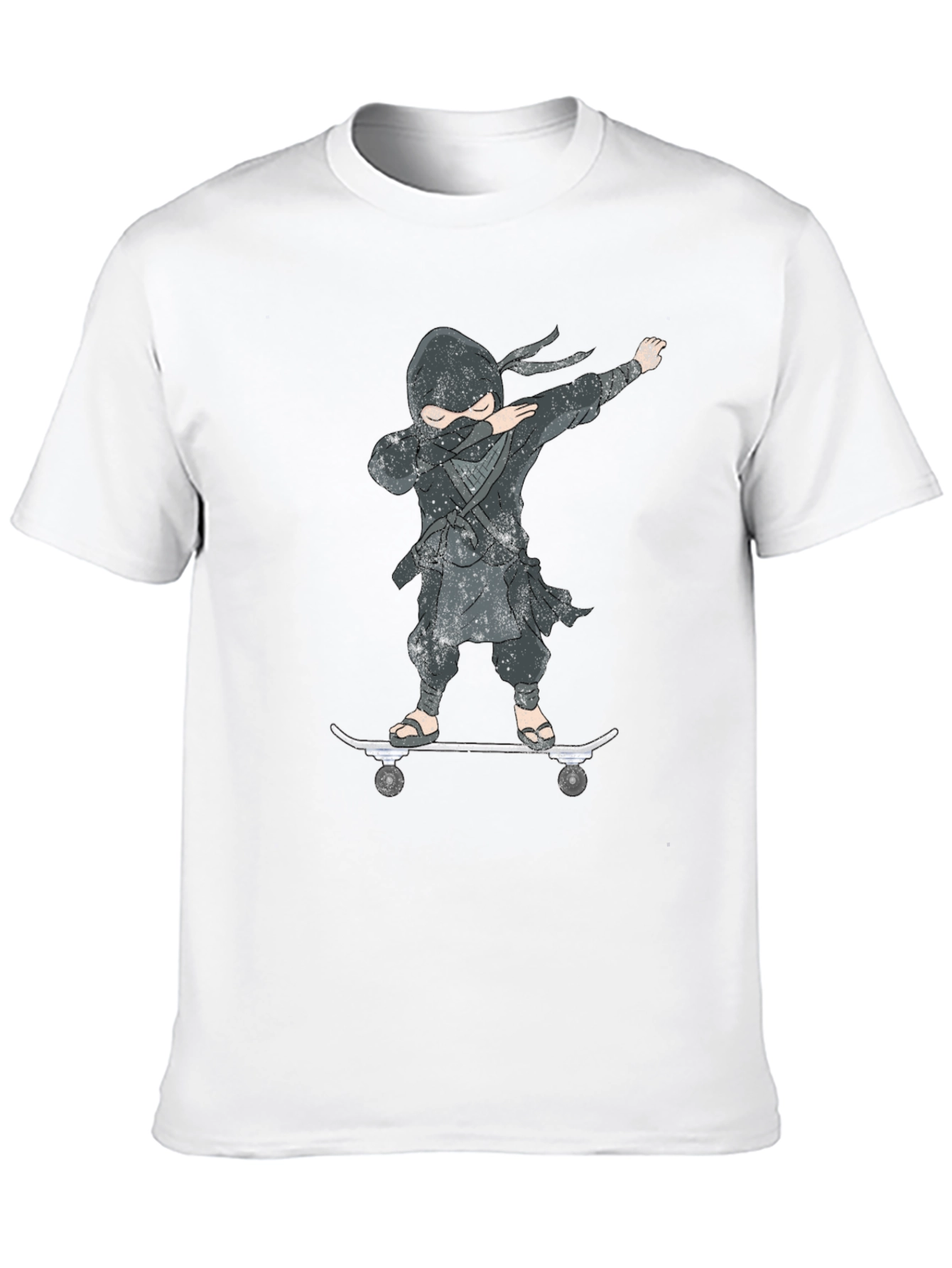 Ninja Skateboarder Graphic Tee