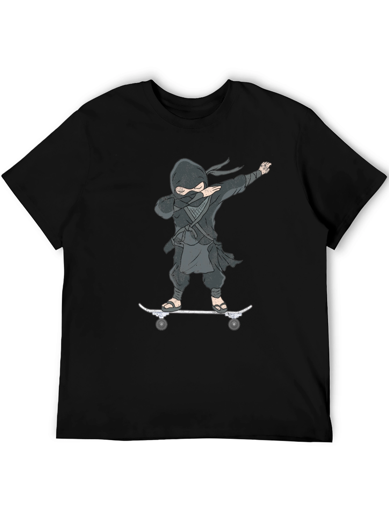 Ninja Skateboarder Graphic Tee
