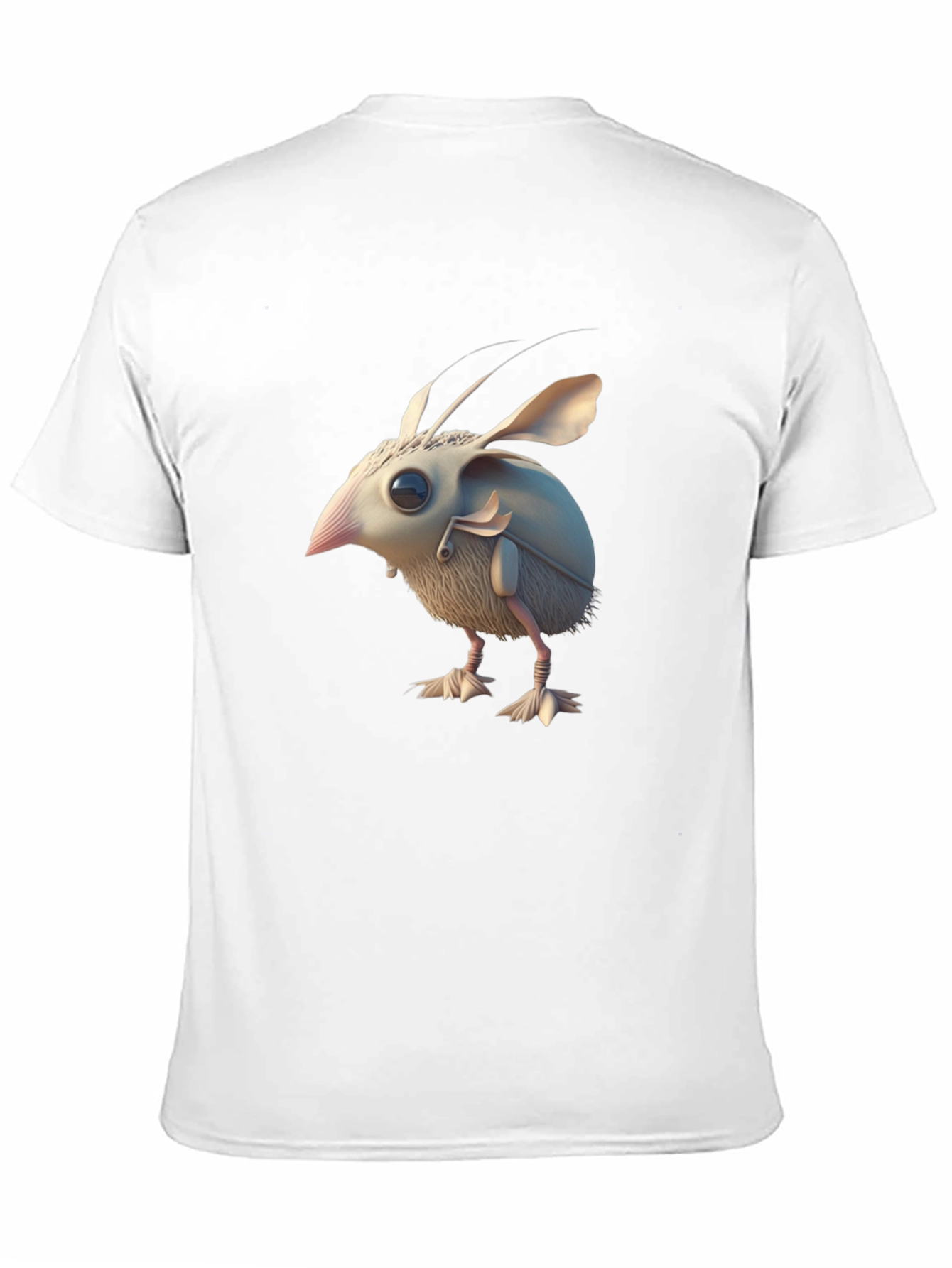 Novelty Creature Graphic Black T-Shirt