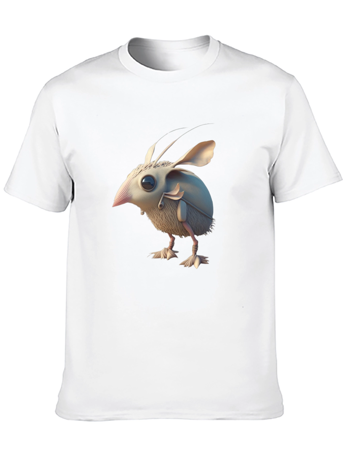 Novelty Creature Graphic Black T-Shirt