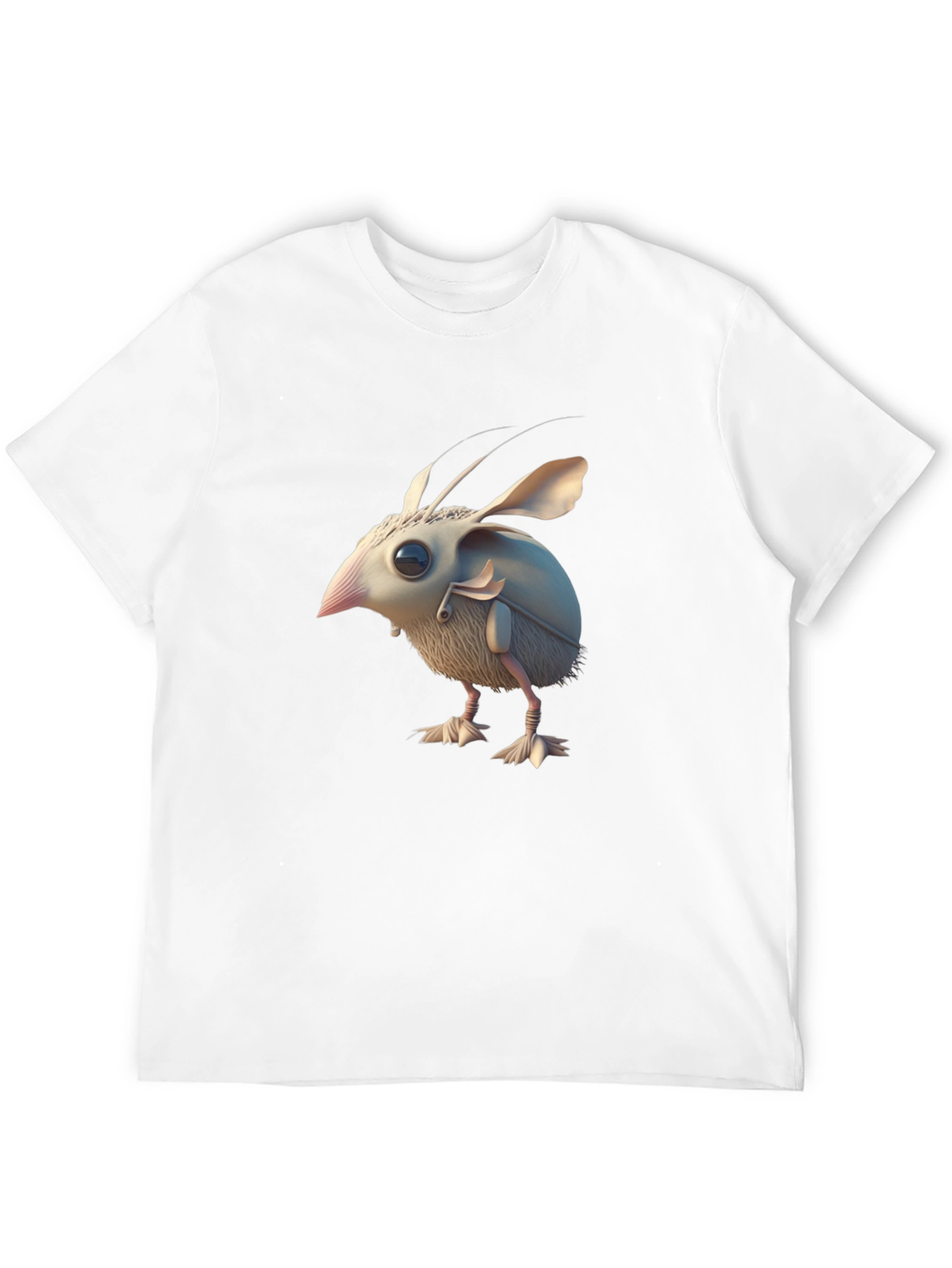 Novelty Creature Graphic Black T-Shirt