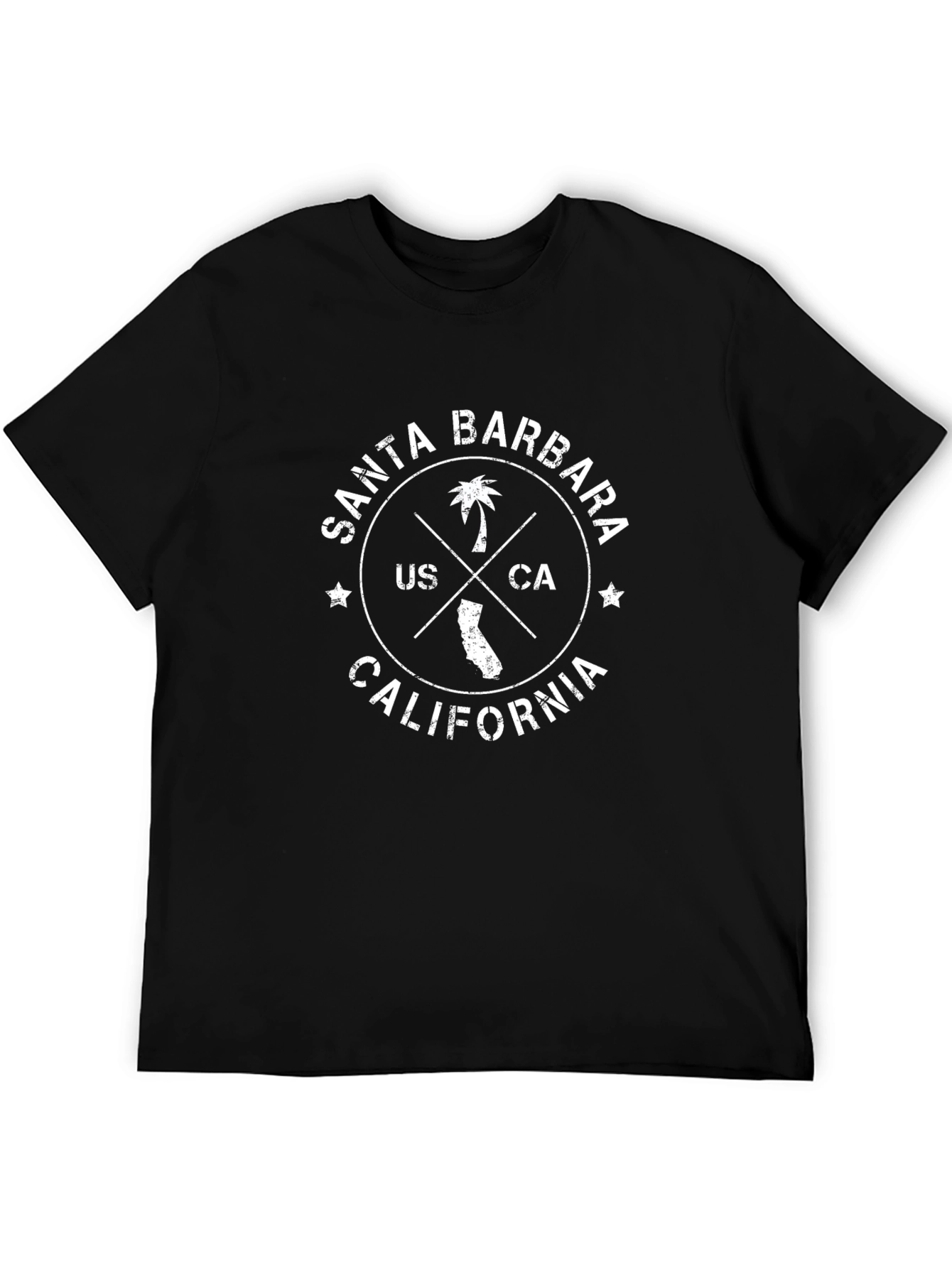 Santa Barbara California Graphic T-Shirt