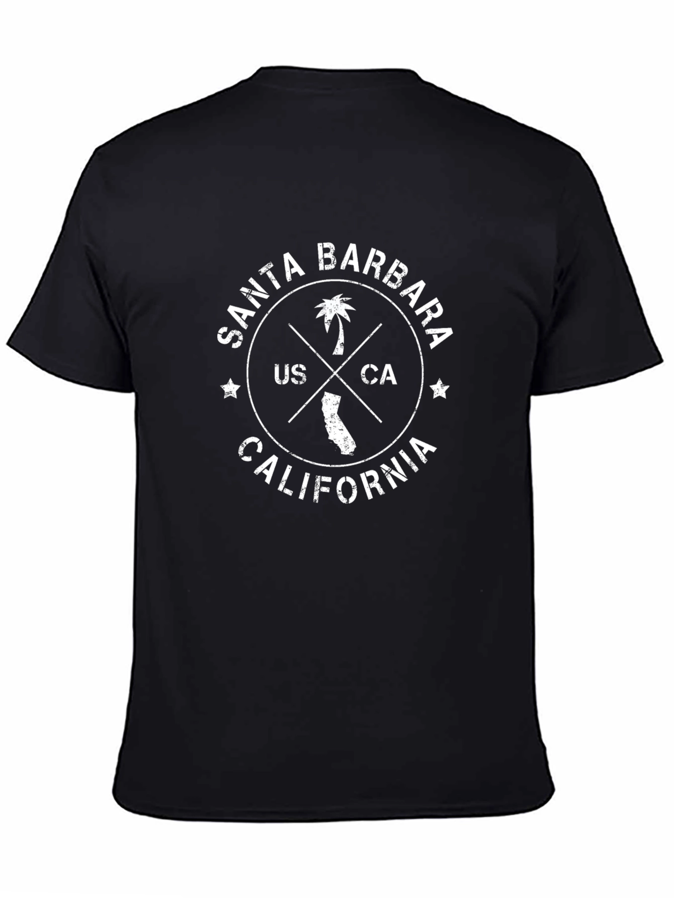 Santa Barbara California Graphic T-Shirt