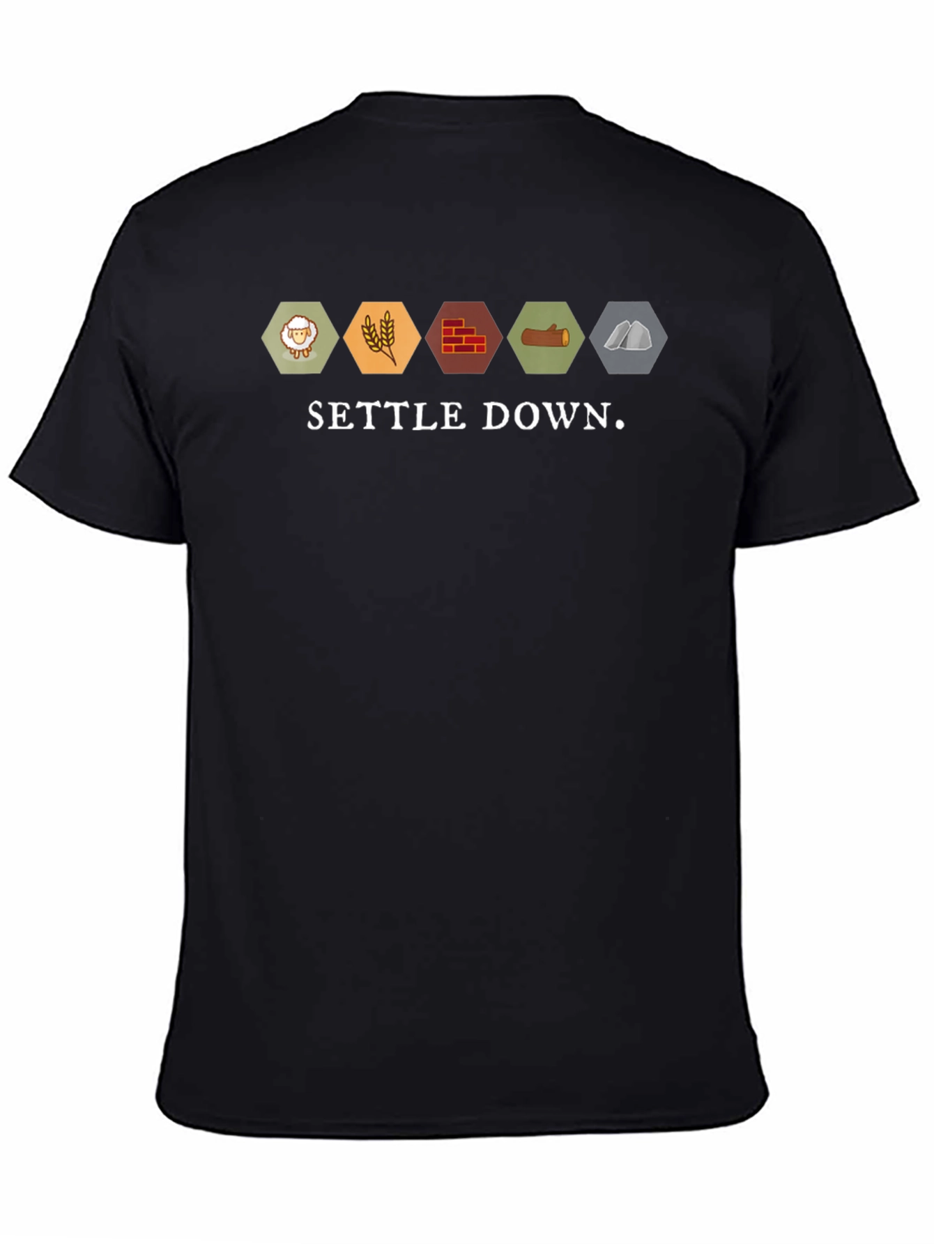 Settle Down Catan Resource T-Shirt