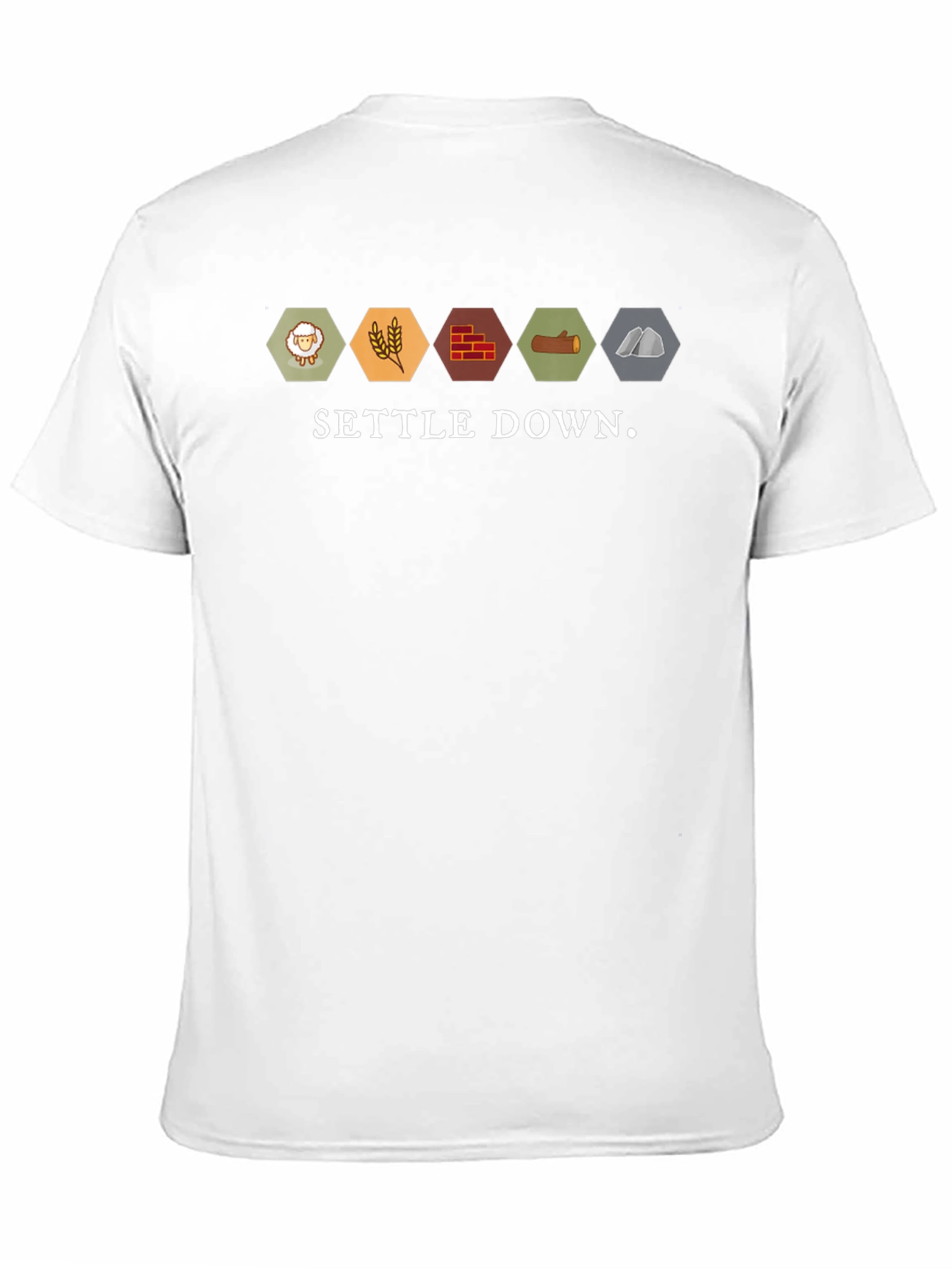 Settle Down Catan Resource T-Shirt