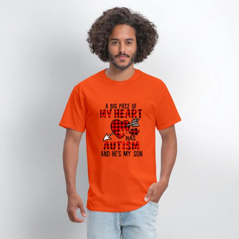 A Big Piece Of My Heart Has Autism He's Is My Son