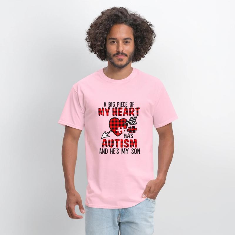 A Big Piece Of My Heart Has Autism He's Is My Son
