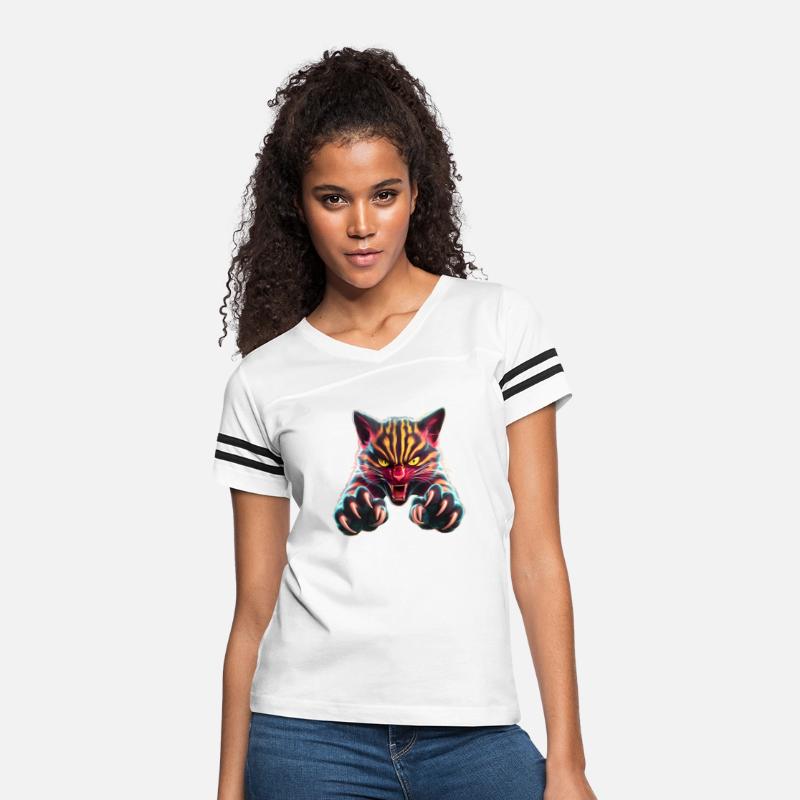 A Neon Cat Unleashed