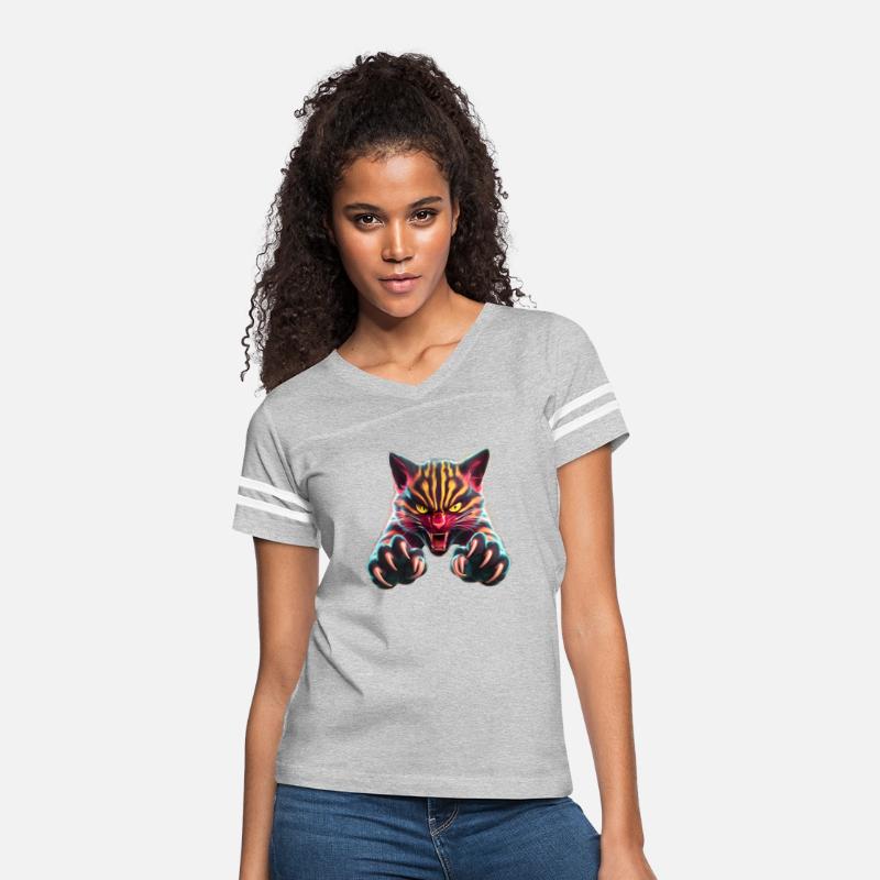 A Neon Cat Unleashed