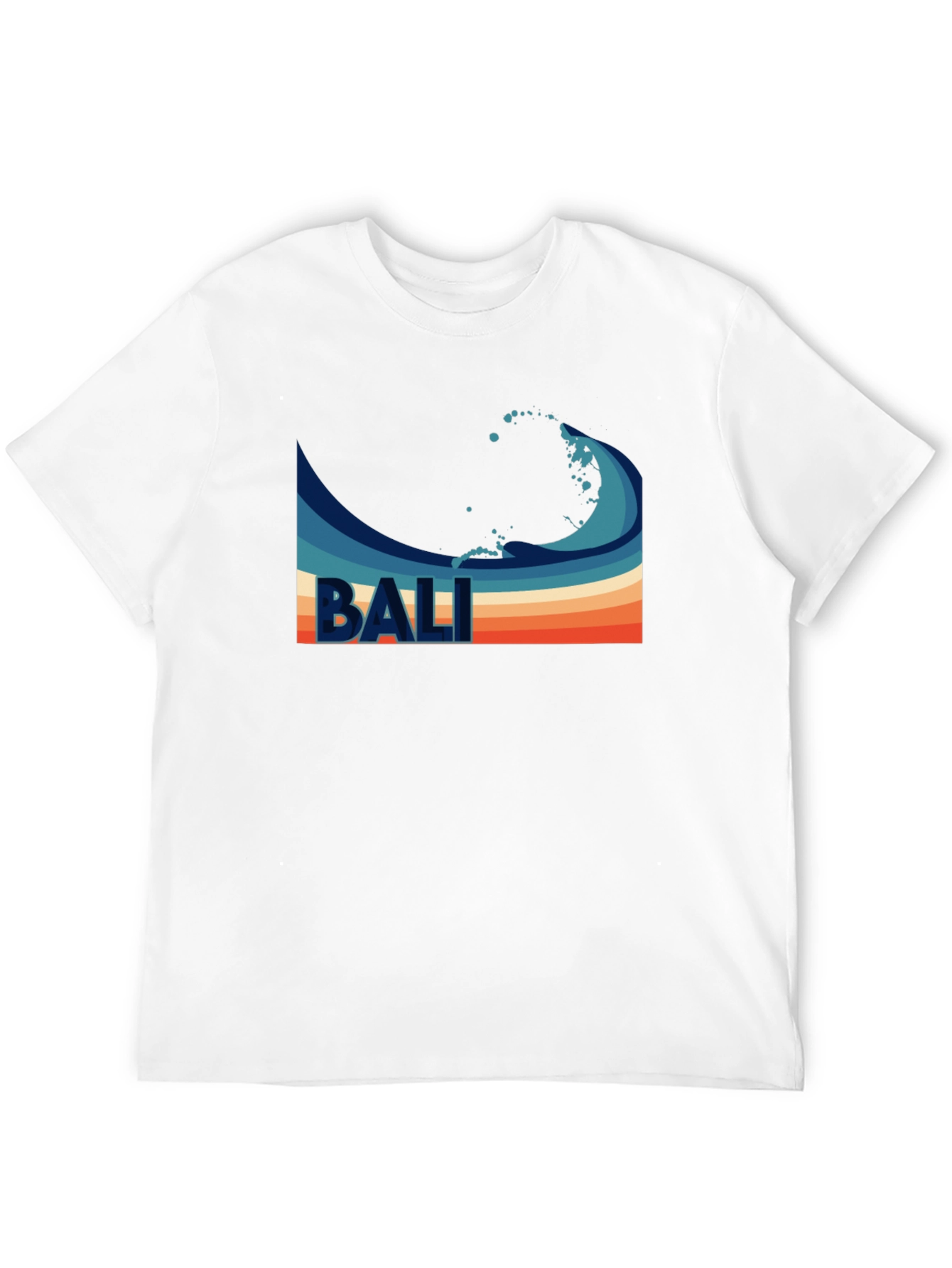 Retro Bali Wave T-Shirt