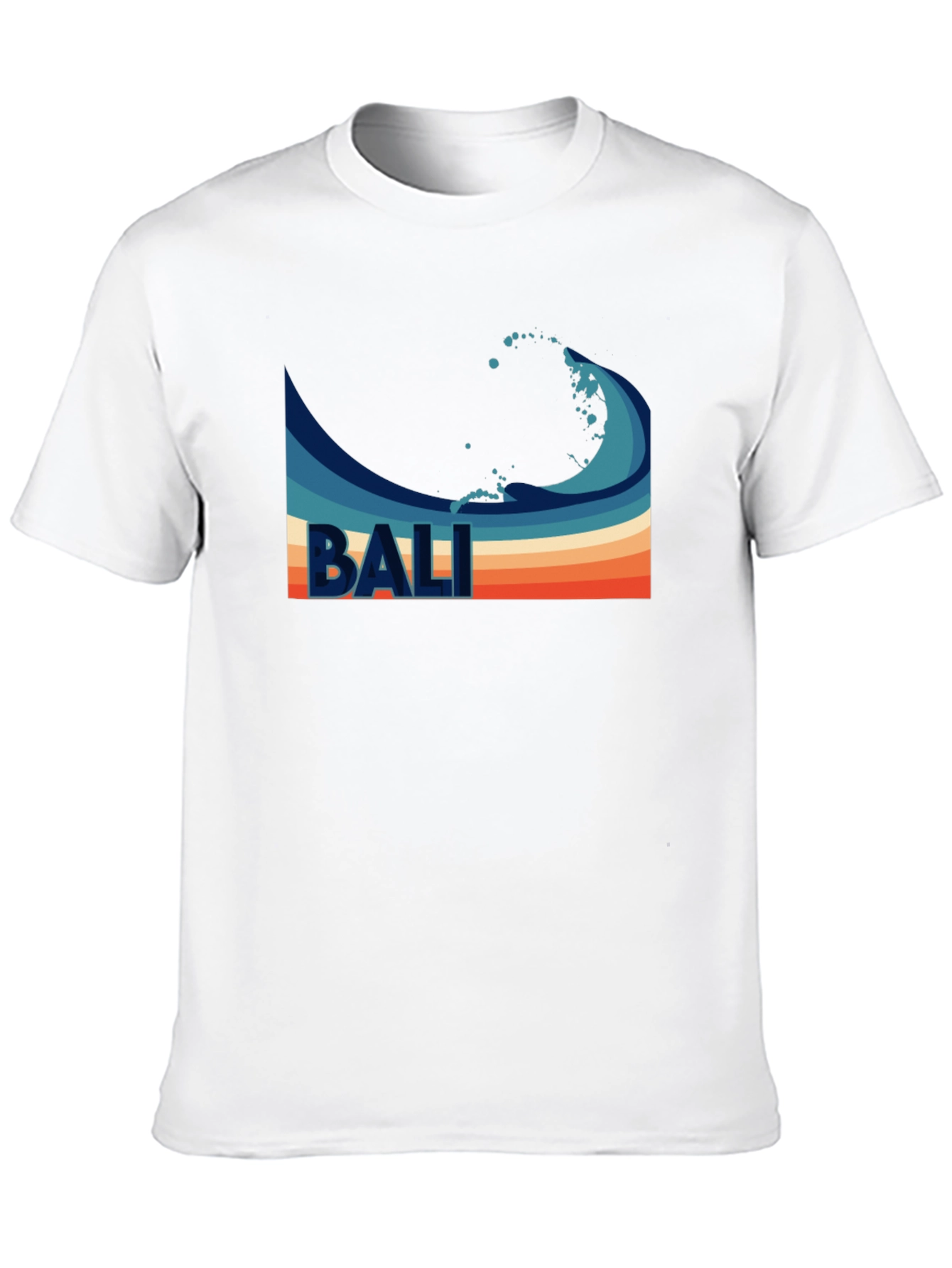 Retro Bali Wave T-Shirt