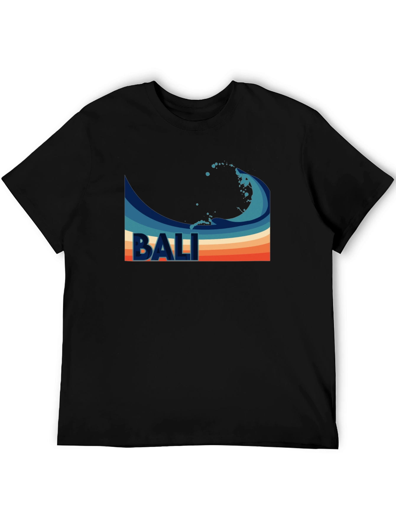 Retro Bali Wave T-Shirt