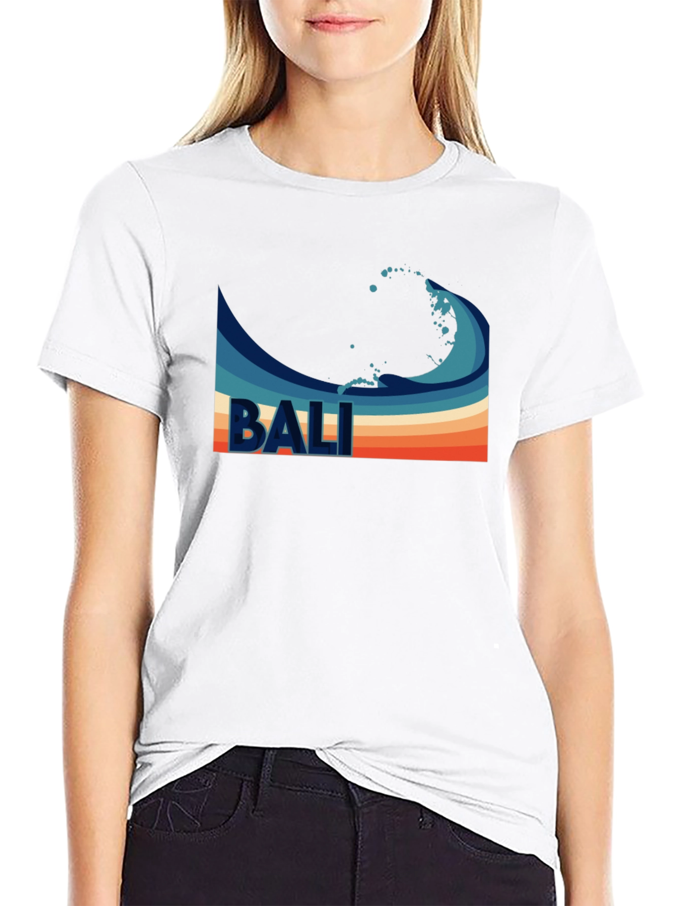 Retro Bali Wave T-Shirt