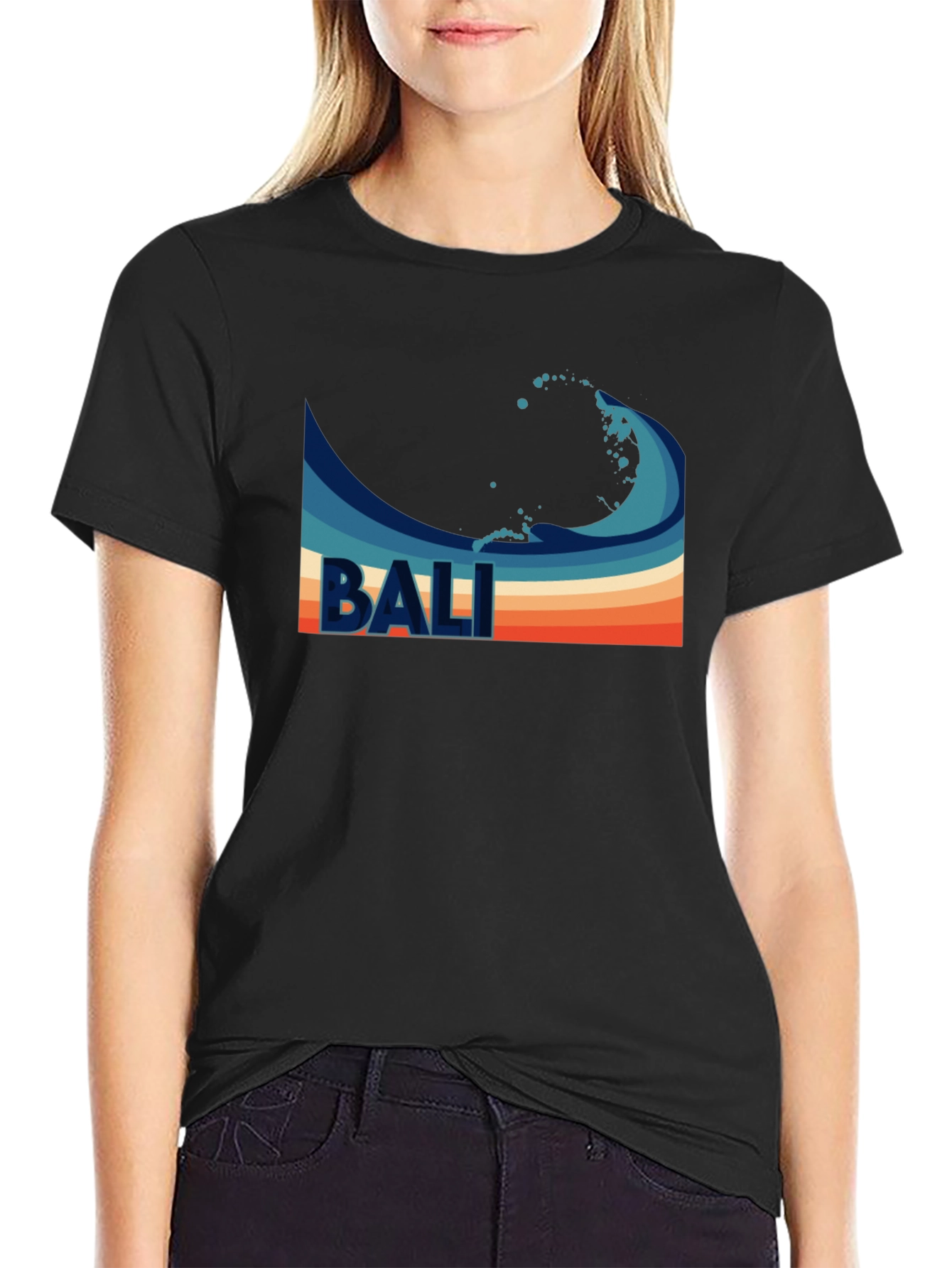 Retro Bali Wave T-Shirt