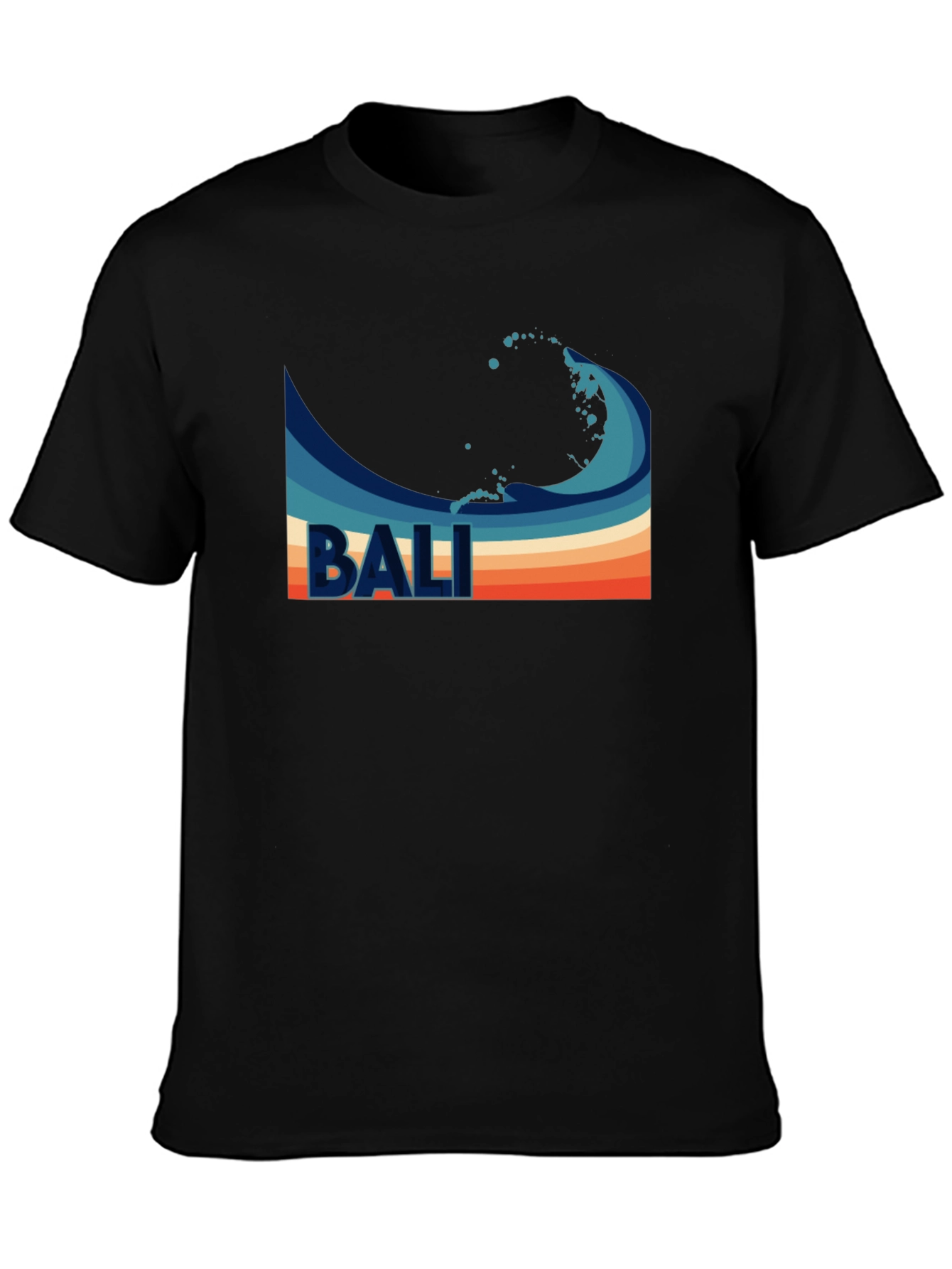 Retro Bali Wave T-Shirt