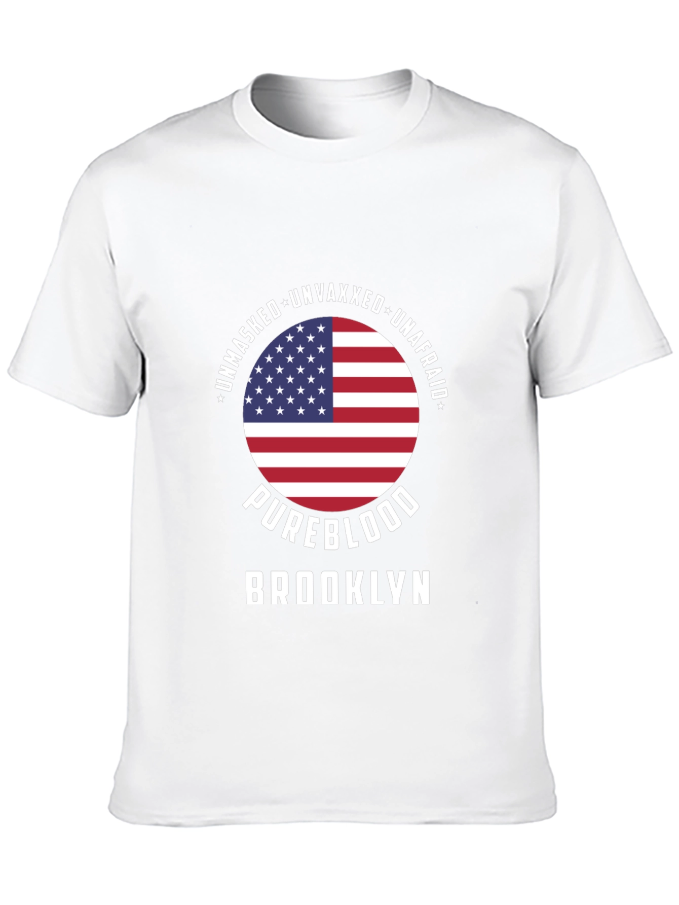 Pureblood Brooklyn T-Shirt - Unmasked Unvaxxed Unafraid