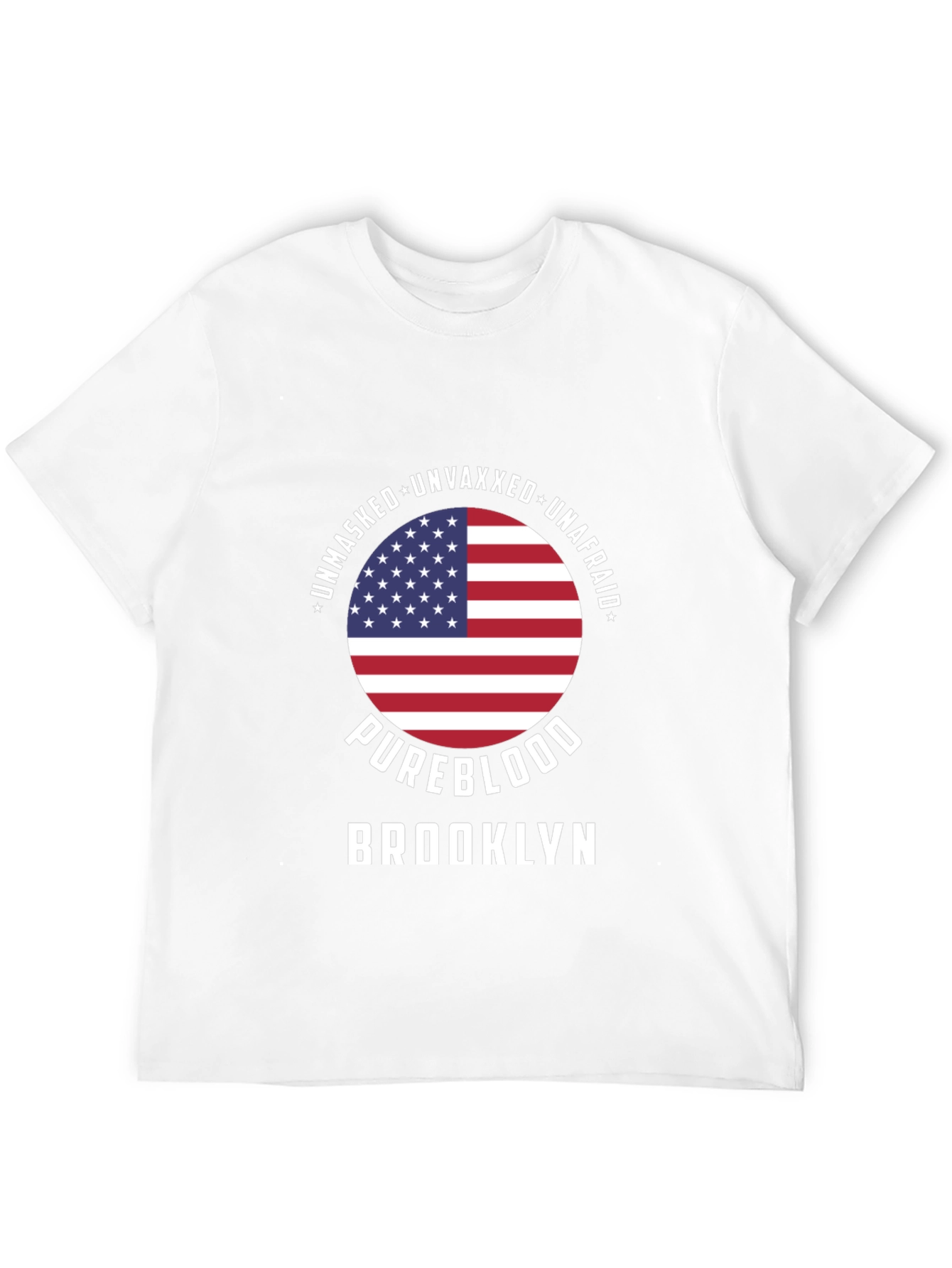 Pureblood Brooklyn T-Shirt - Unmasked Unvaxxed Unafraid