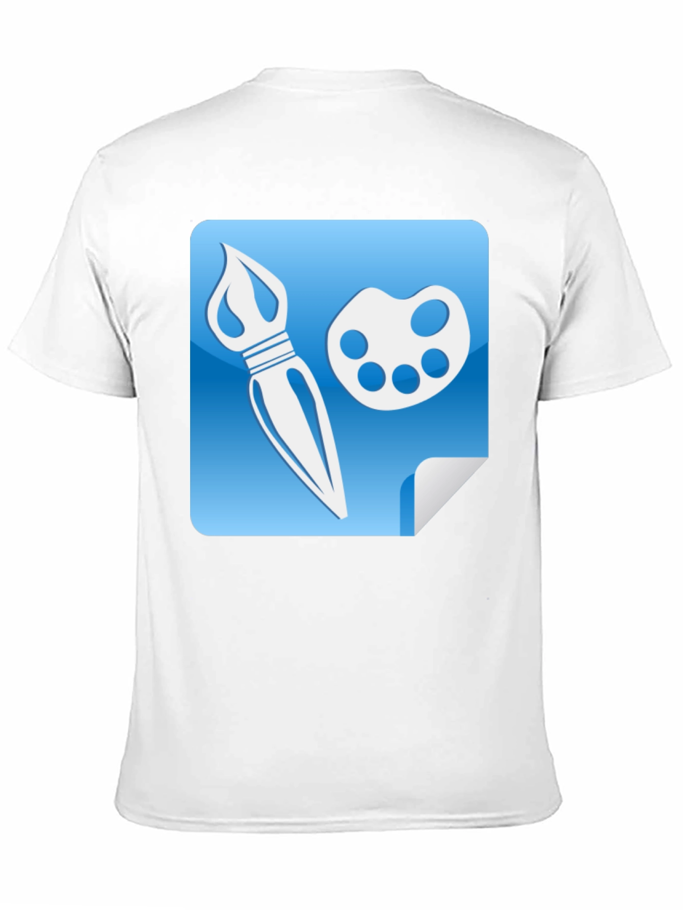 Painters Palette Graphic Tee - Artistic Design