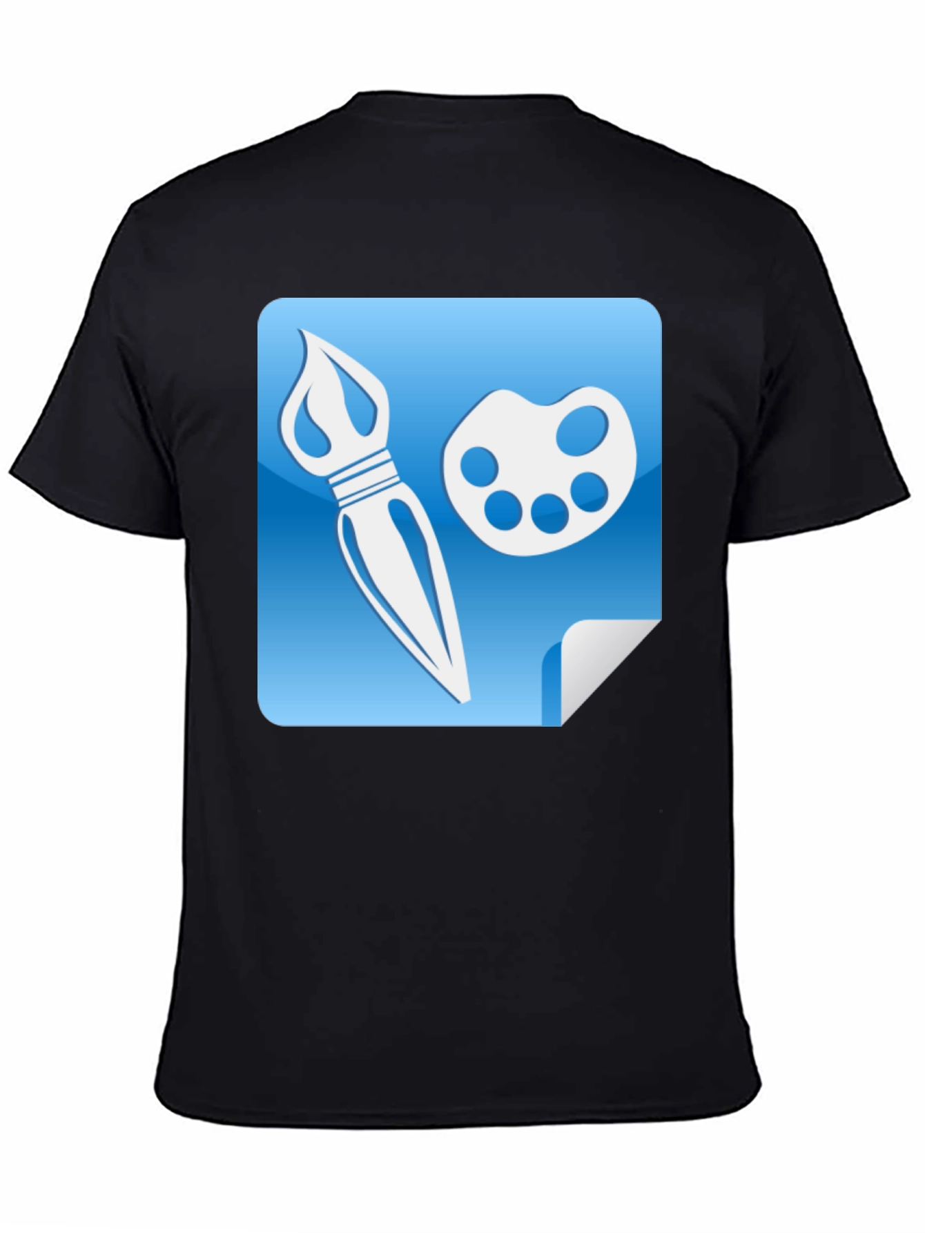 Painters Palette Graphic Tee - Artistic Design