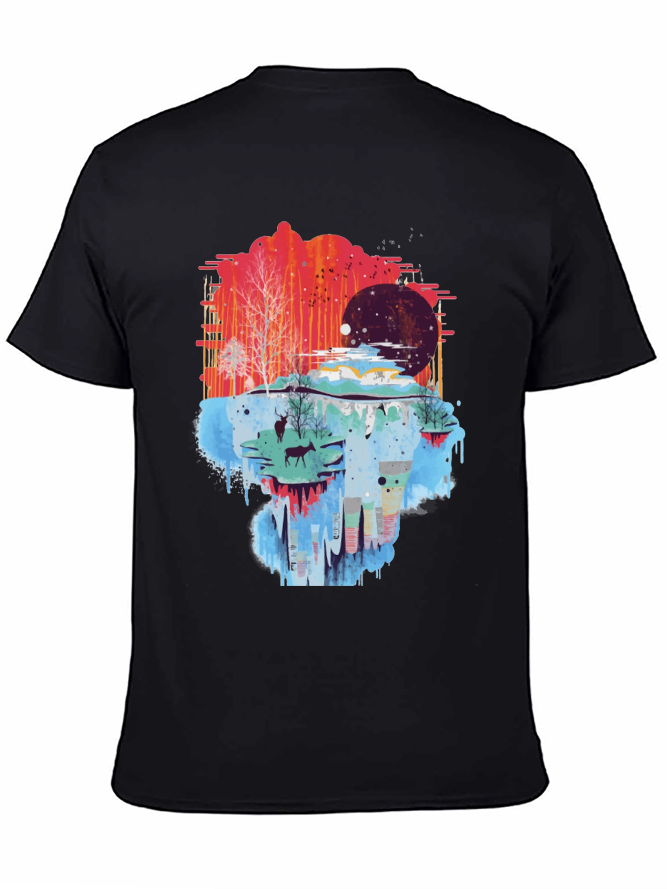 Nature Scene Mens Graphic Tee