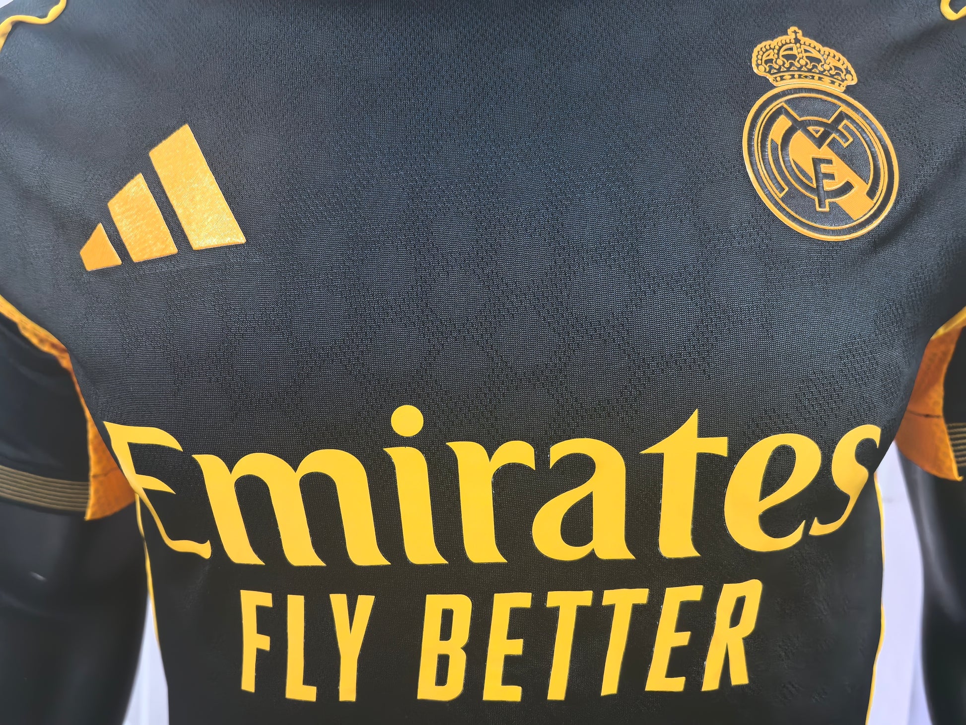 Real Madrid 25-26 Black Player Version Football Jersey