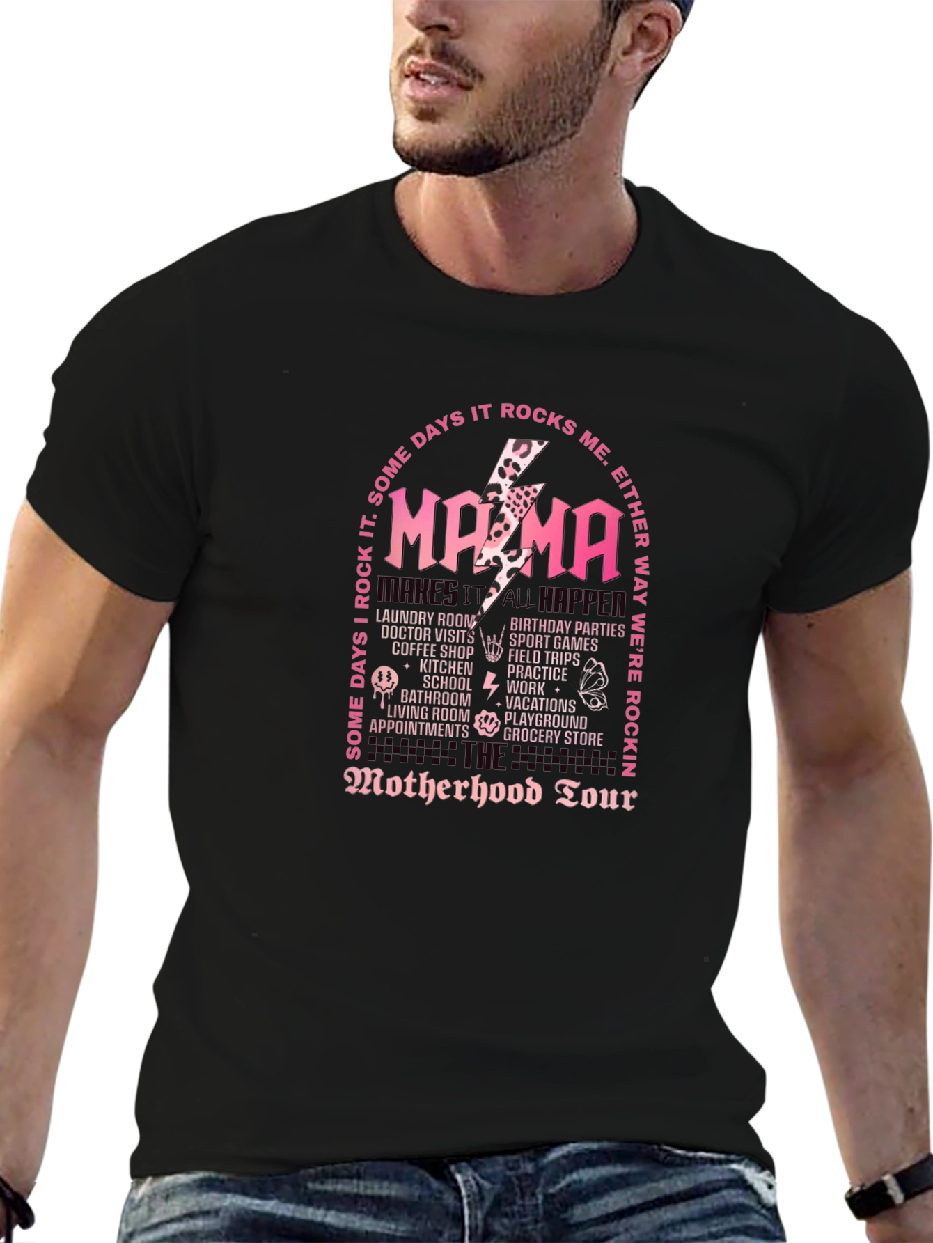 Mama Motherhood Tour Graphic T-Shirt