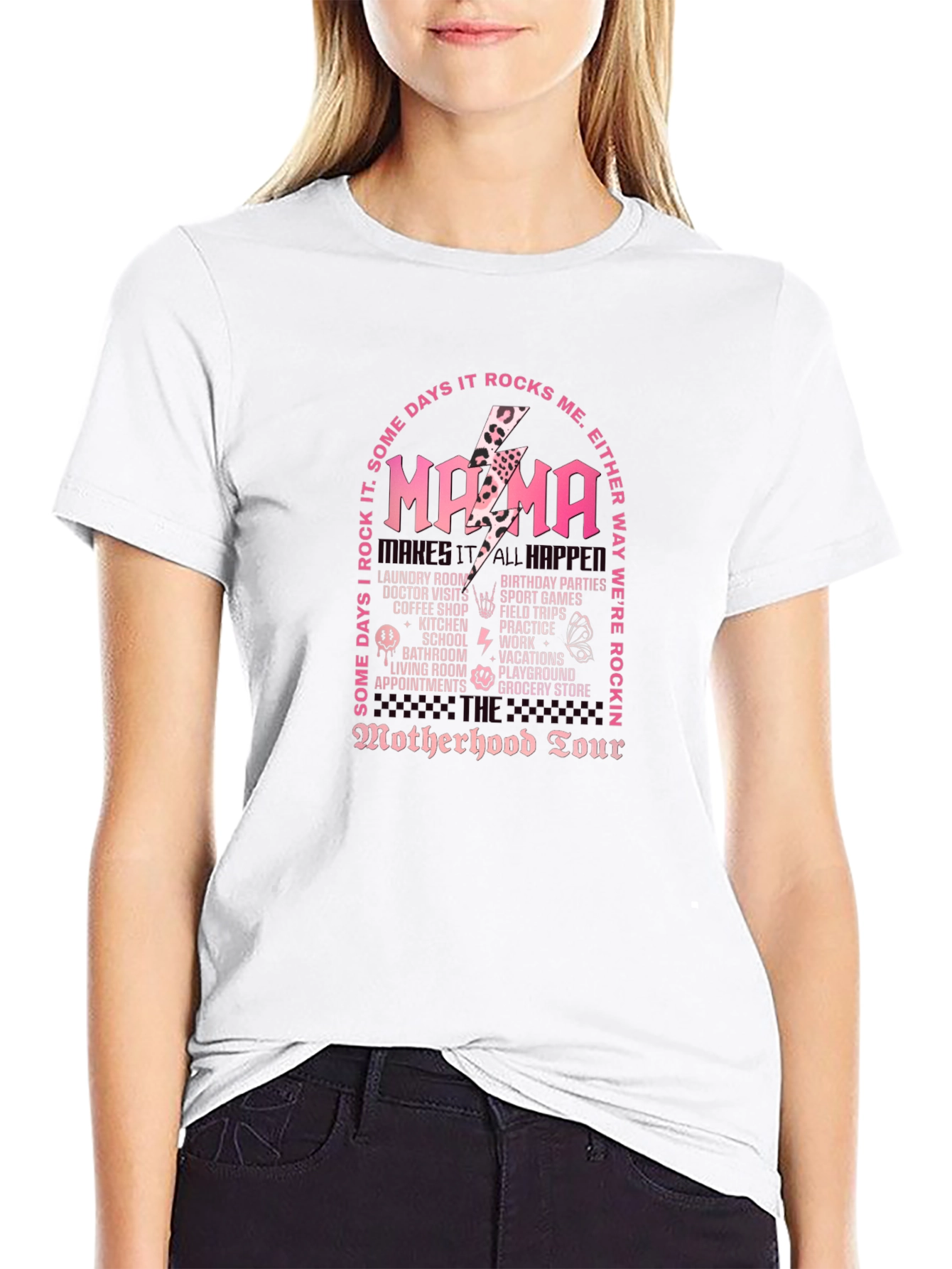 Mama Motherhood Tour Graphic T-Shirt