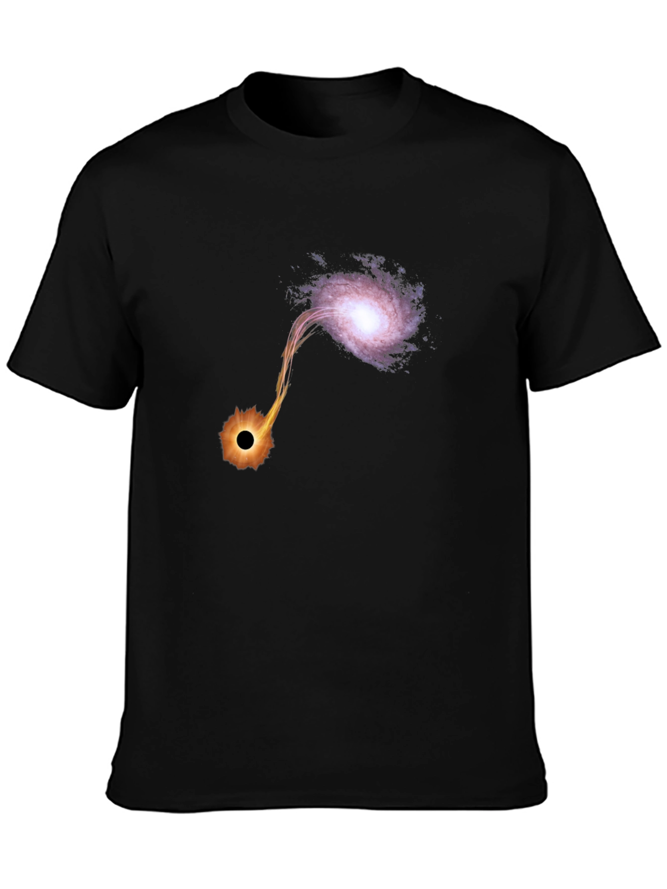 Black Hole Galaxy Graphic Tee