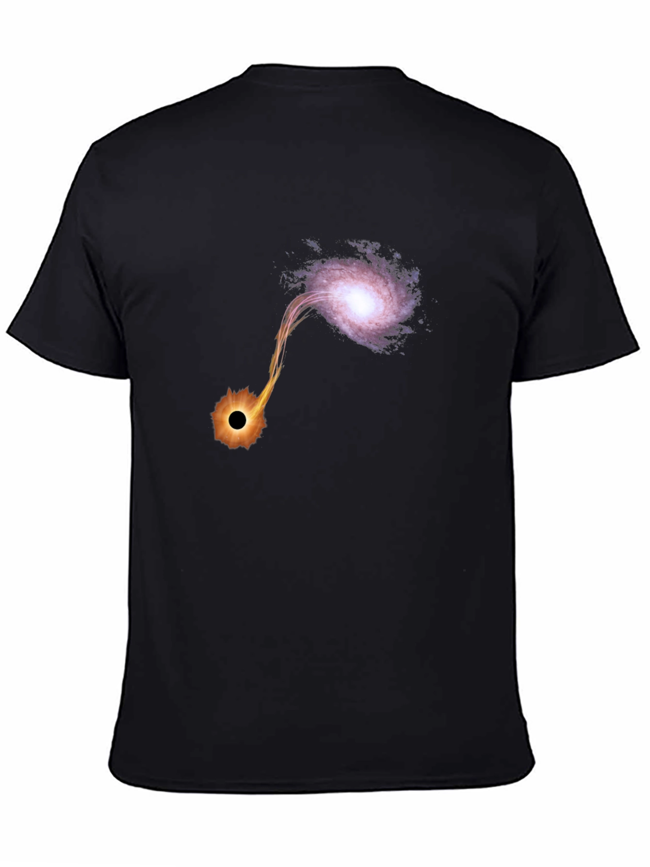 Black Hole Galaxy Graphic Tee