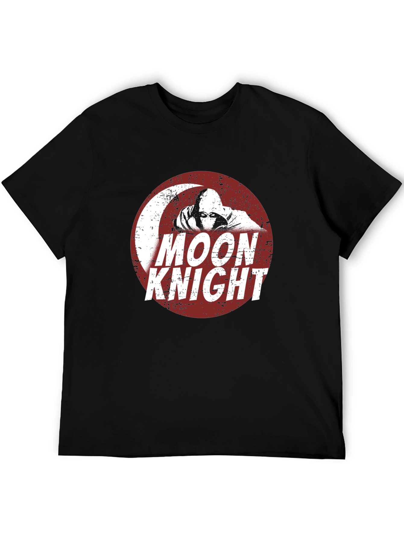 Moon Knight Graphic T-Shirt - Black Cotton Tee