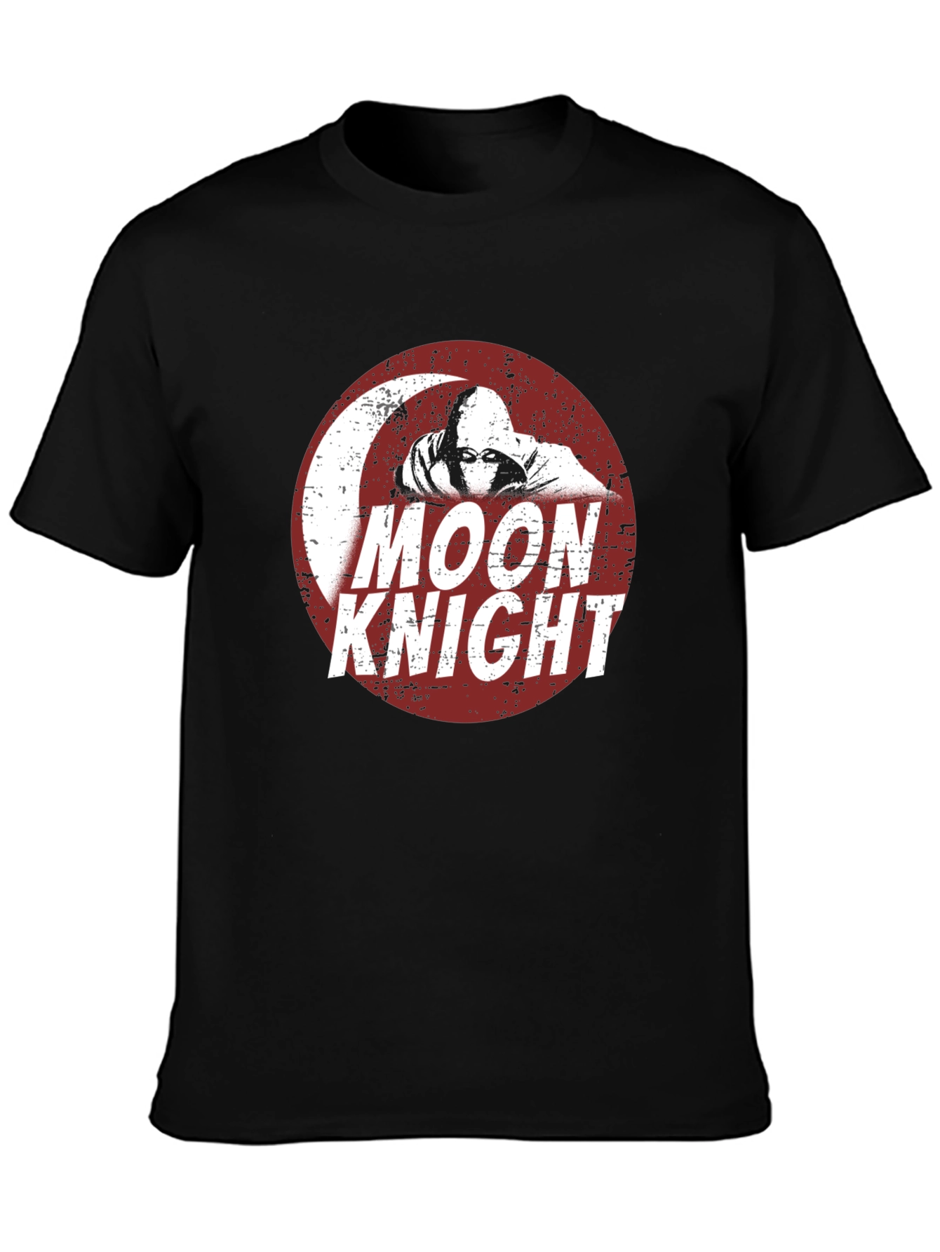 Moon Knight Graphic T-Shirt - Black Cotton Tee