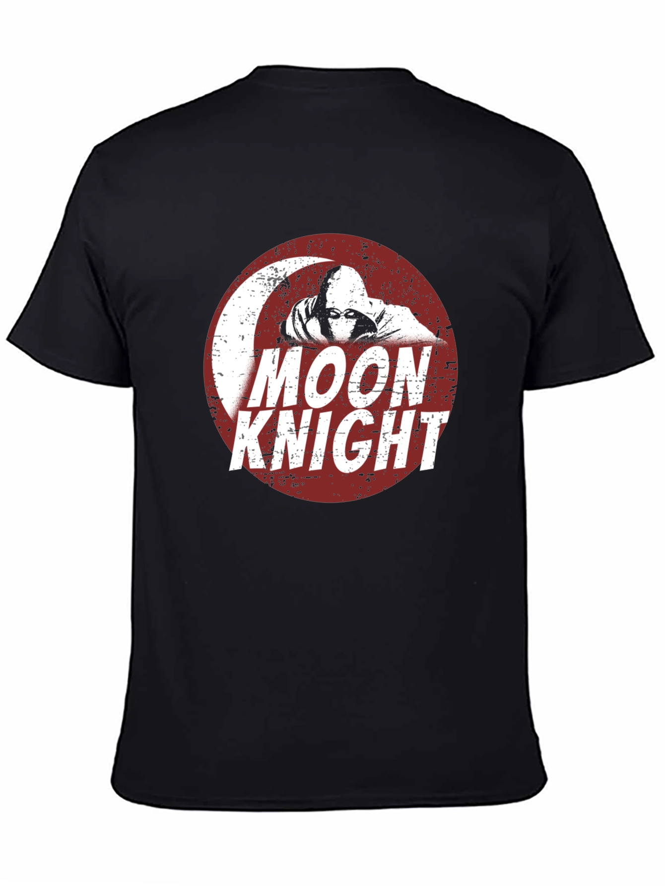 Moon Knight Graphic T-Shirt - Black Cotton Tee